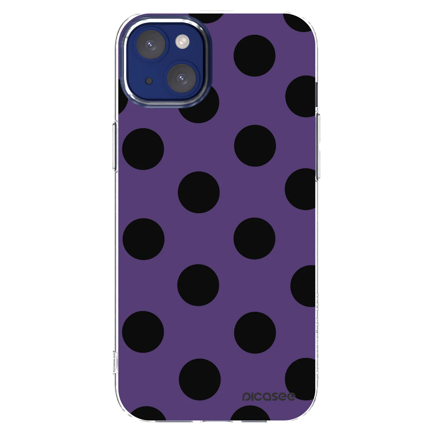 Picasee silikonski prozorni ovitek za Apple iPhone 14 Plus - Big flickers 2