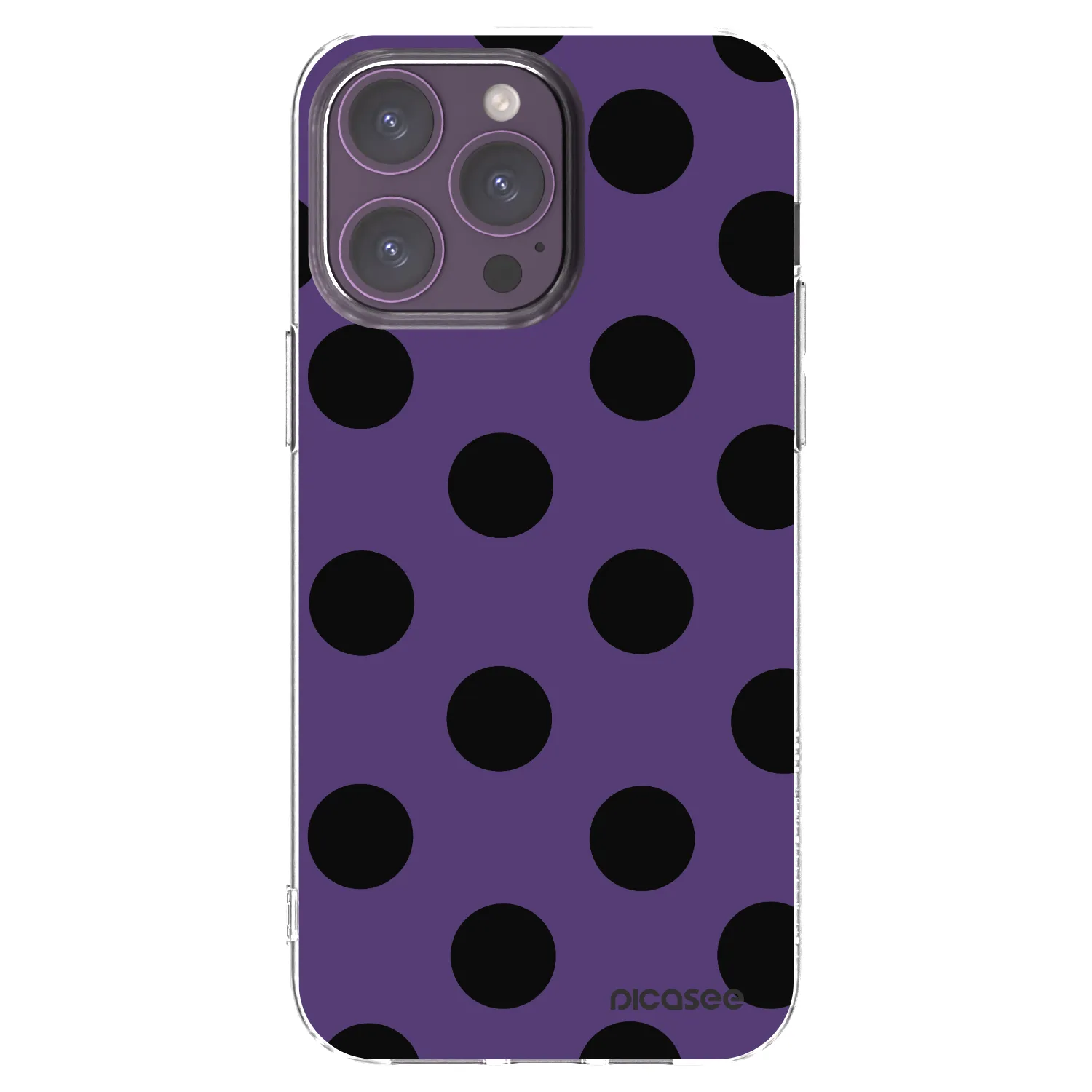 Picasee silikonski prozorni ovitek za Apple iPhone 14 Pro Max - Big flickers 2