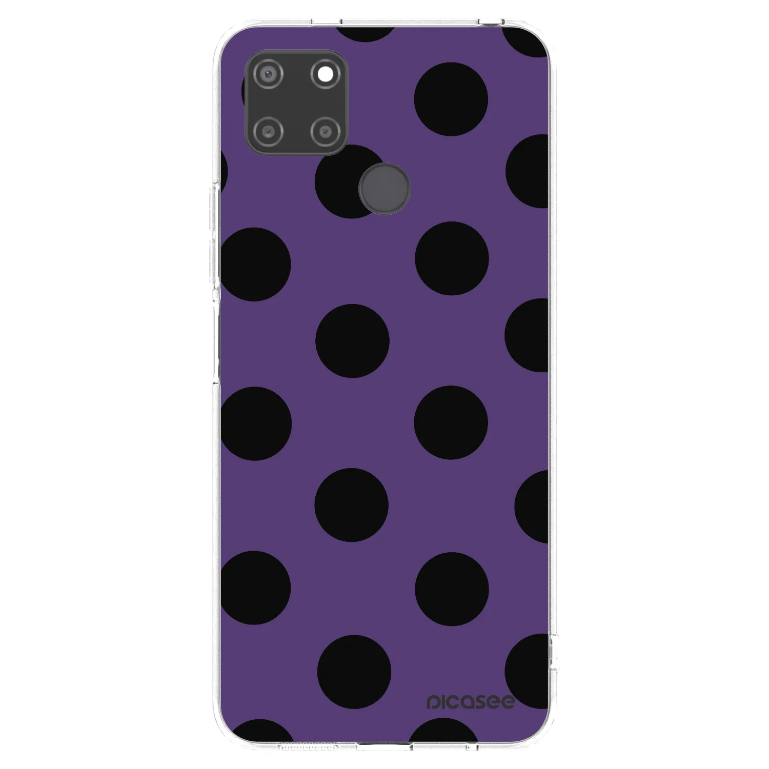 Picasee silikonski prozorni ovitek za Realme C21Y - Big flickers 2