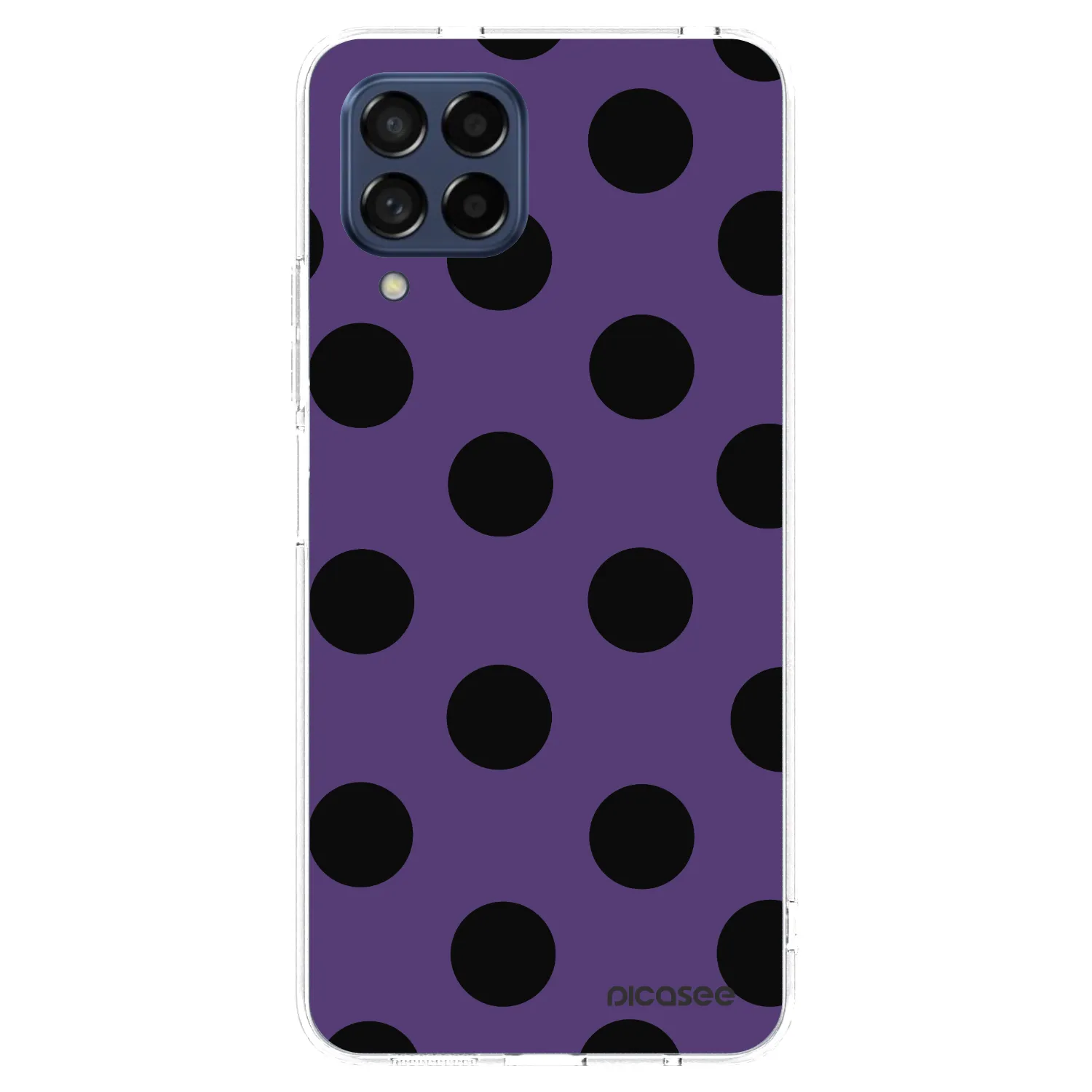 Picasee silikonski prozorni ovitek za Samsung Galaxy M53 5G - Big flickers 2