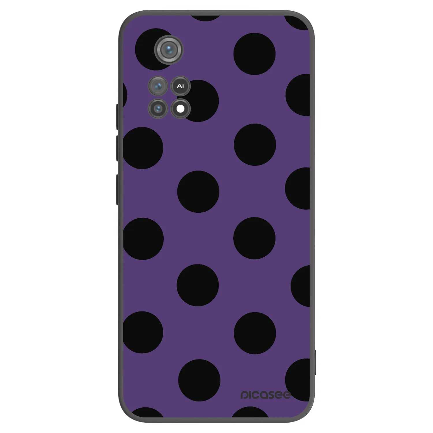 Picasee silikonski črni ovitek za Xiaomi Poco M4 Pro - Big flickers 2
