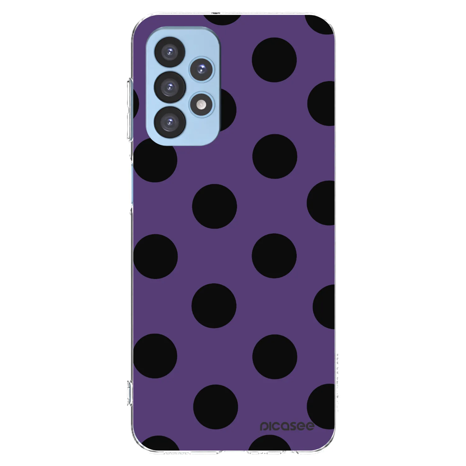 Picasee silikonski prozorni ovitek za Samsung Galaxy A23 A235F 4G - Big flickers 2