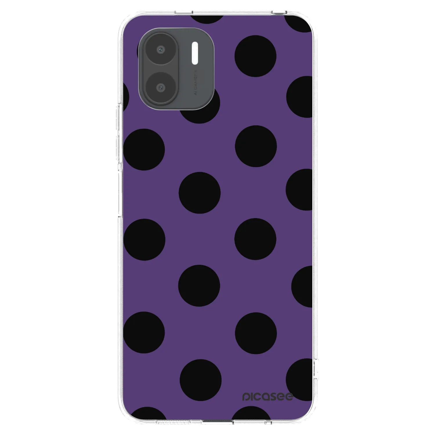 Picasee silikonski prozorni ovitek za Xiaomi Redmi A1 - Big flickers 2