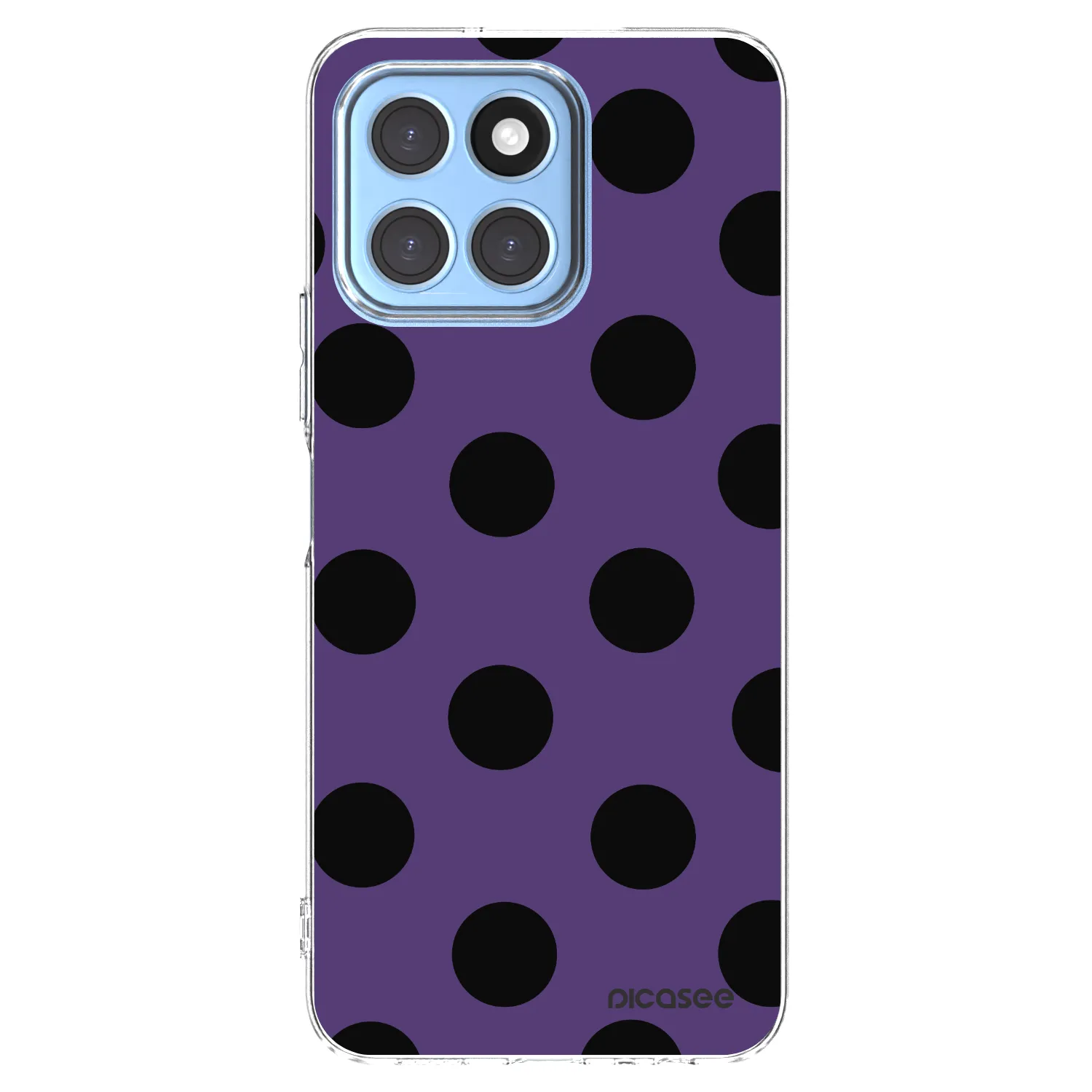 Picasee silikonski prozorni ovitek za Honor X8 5G - Big flickers 2