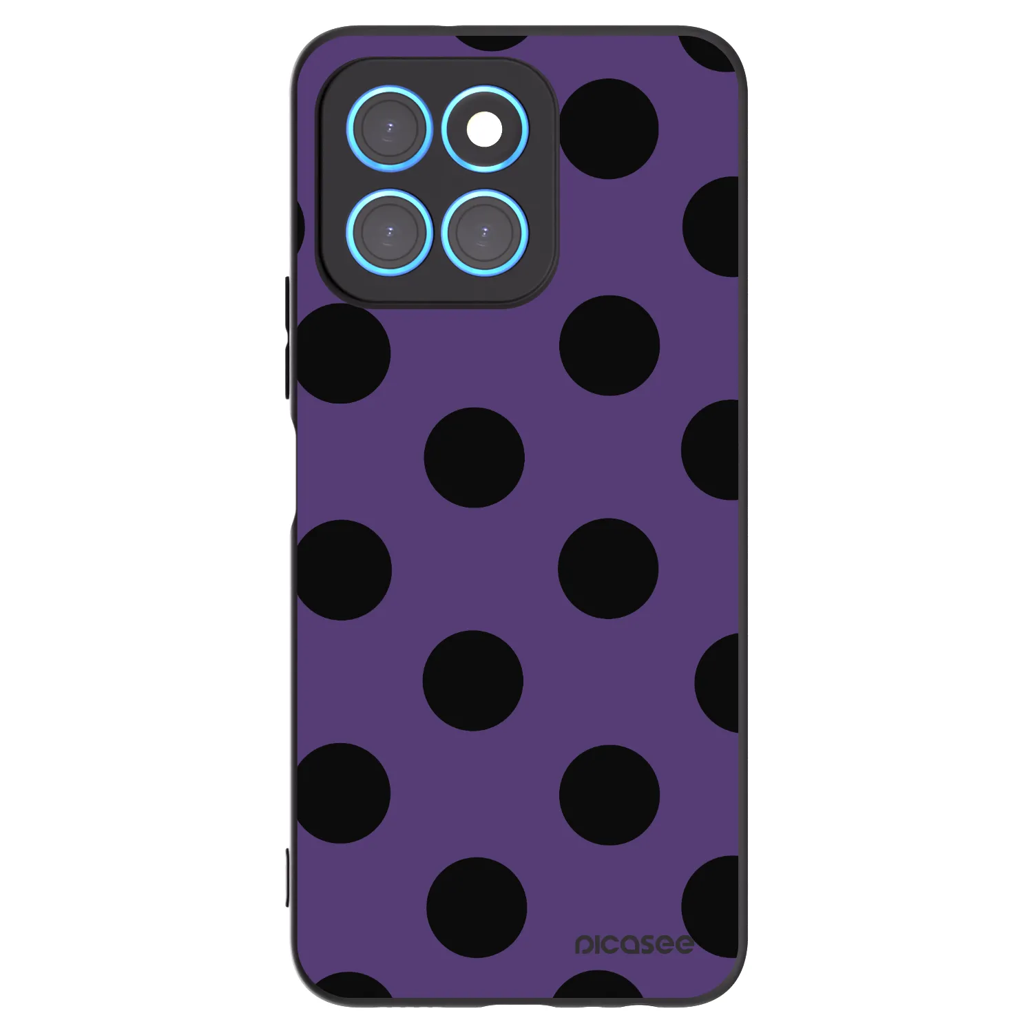 Picasee silikonski črni ovitek za Honor X6 - Big flickers 2
