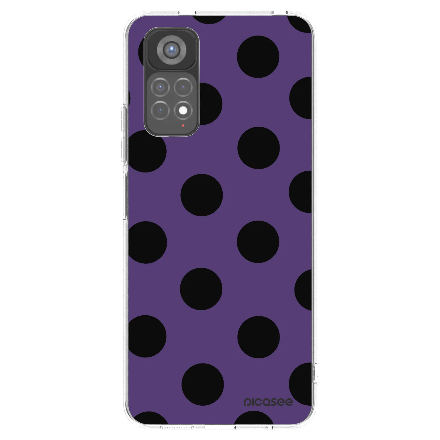 Picasee silikonski prozorni ovitek za Xiaomi Redmi Note 11S 5G - Big flickers 2