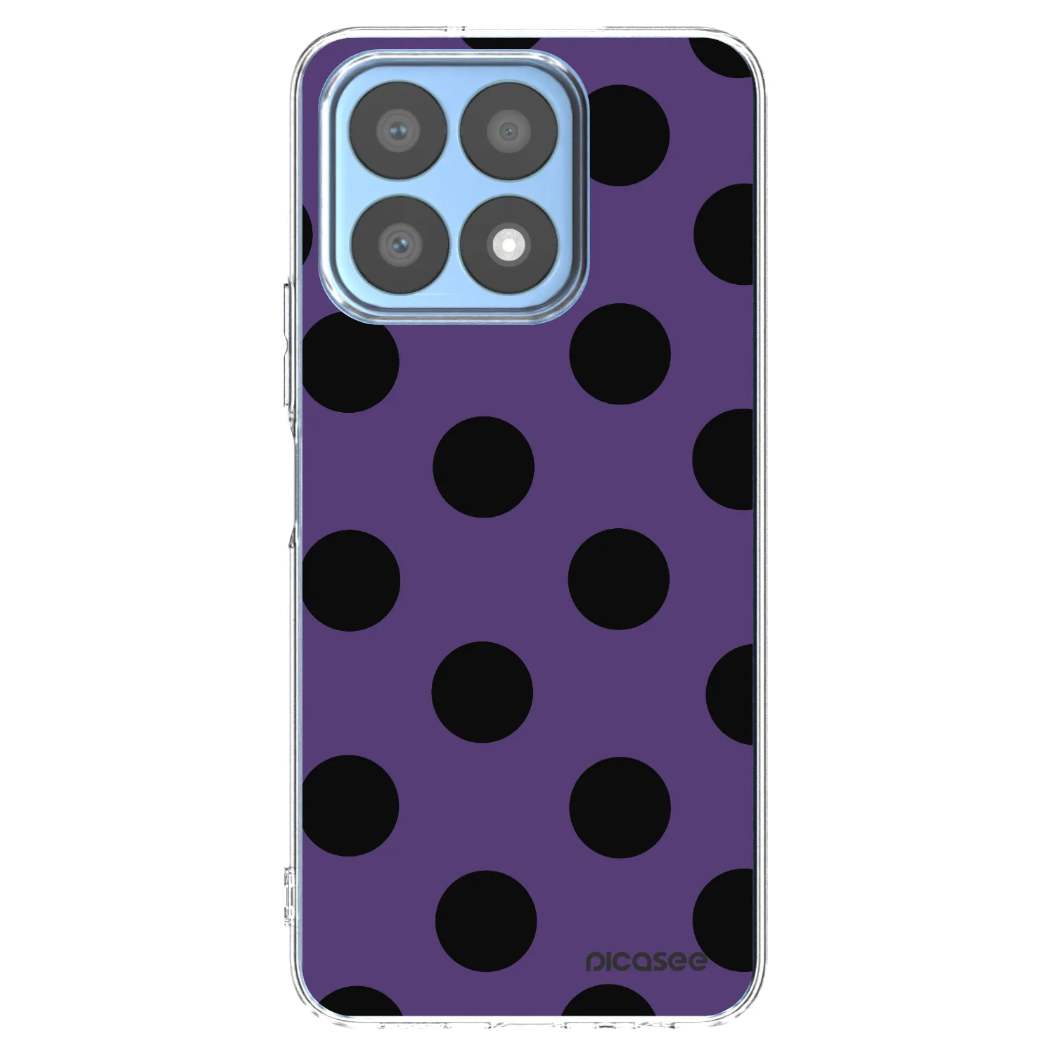 Picasee silikonski prozorni ovitek za Honor X8a - Big flickers 2