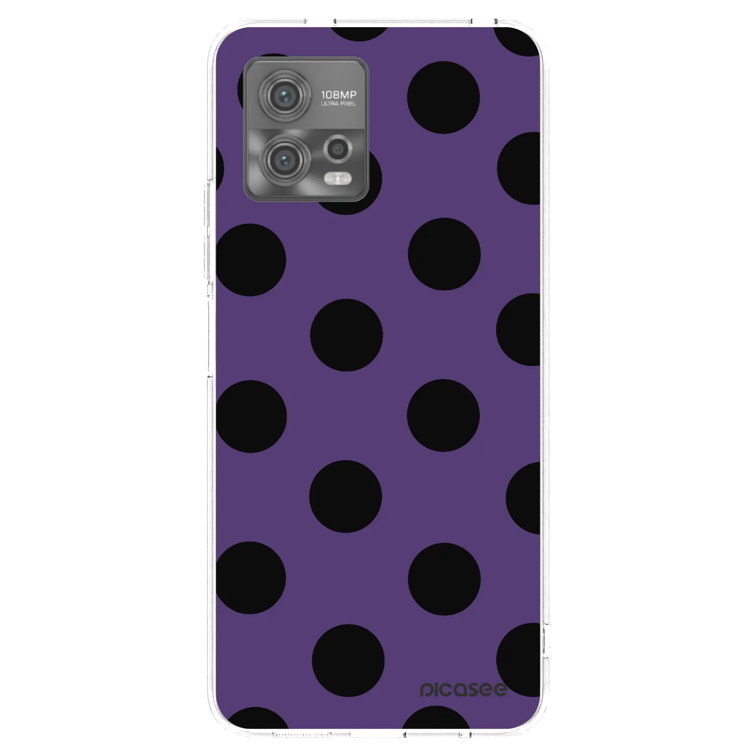 Picasee silikonski prozorni ovitek za Motorola Moto G72 - Big flickers 2