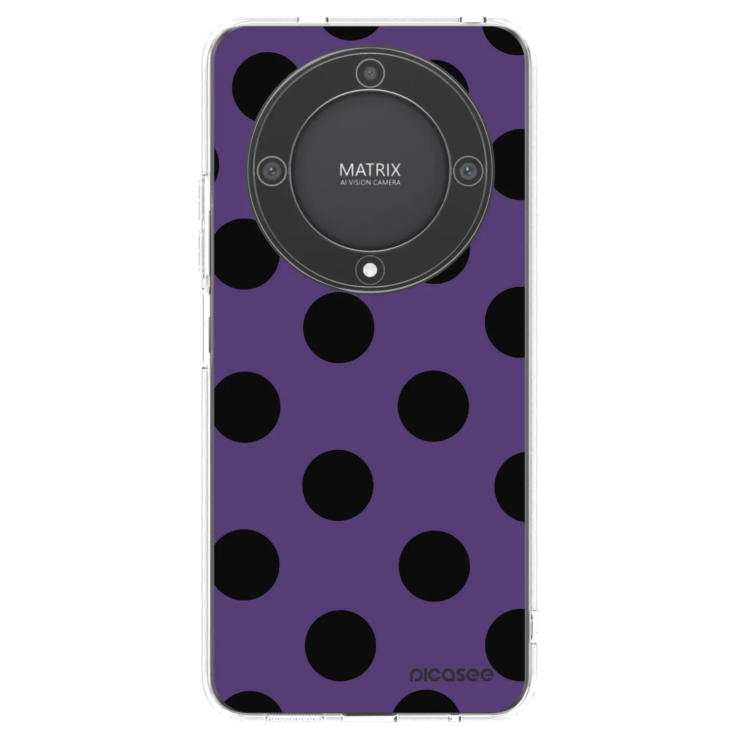 Picasee silikonski prozorni ovitek za Honor Magic5 Lite 5G - Big flickers 2