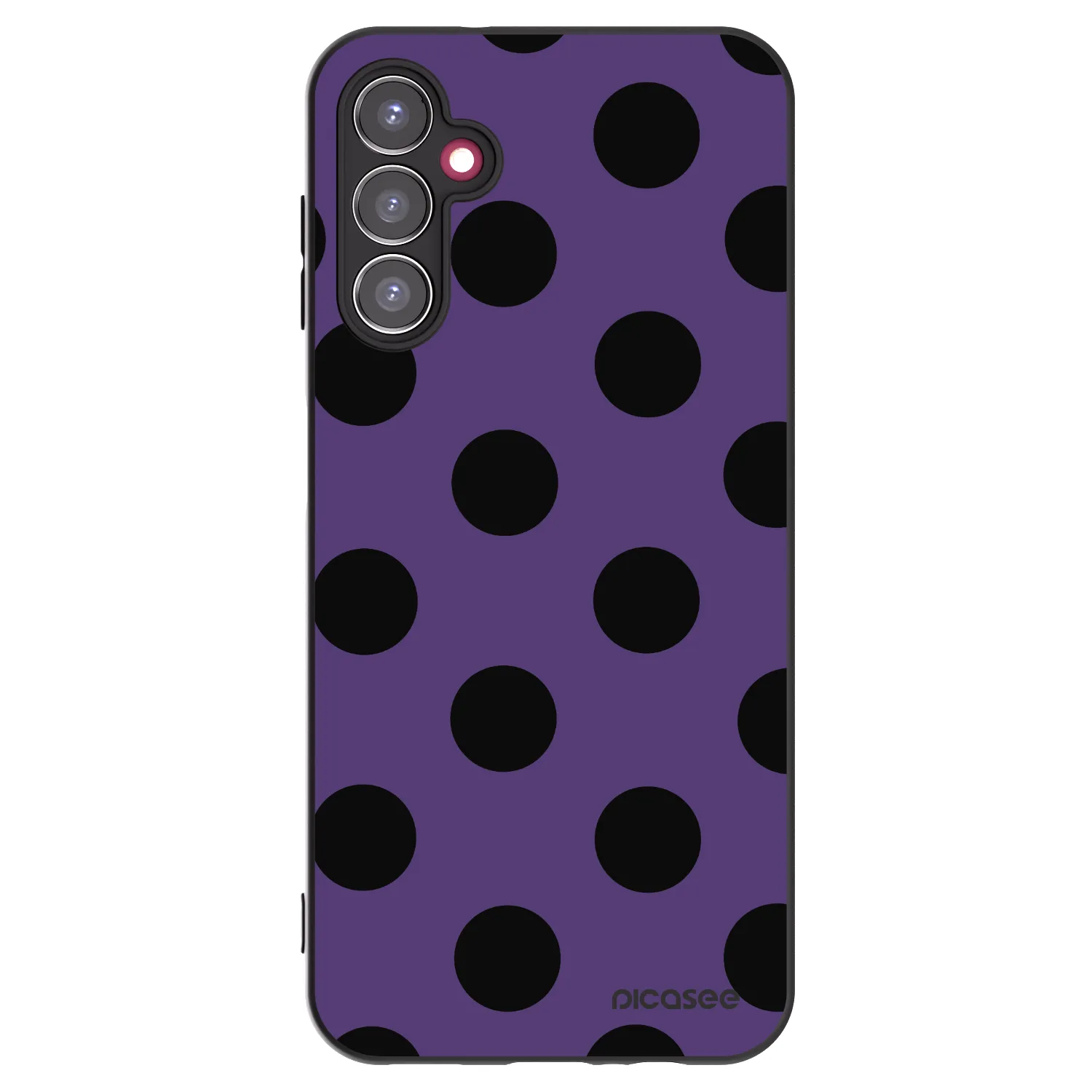 Picasee silikonski črni ovitek za Samsung Galaxy A14 5G A146P - Big flickers 2