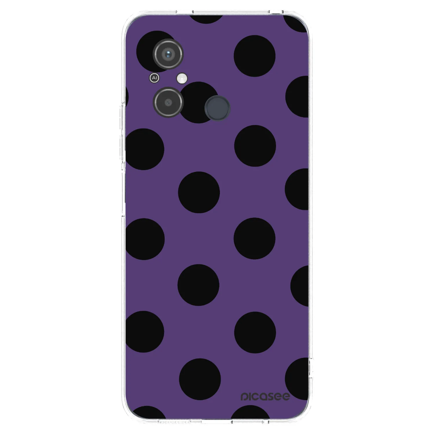 Picasee silikonski prozorni ovitek za Xiaomi Redmi 12C - Big flickers 2