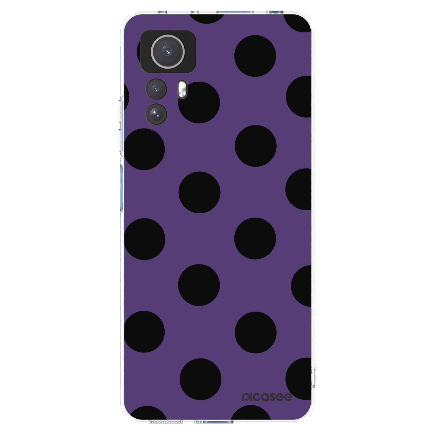 Picasee silikonski prozorni ovitek za Xiaomi Redmi Note 12S - Big flickers 2