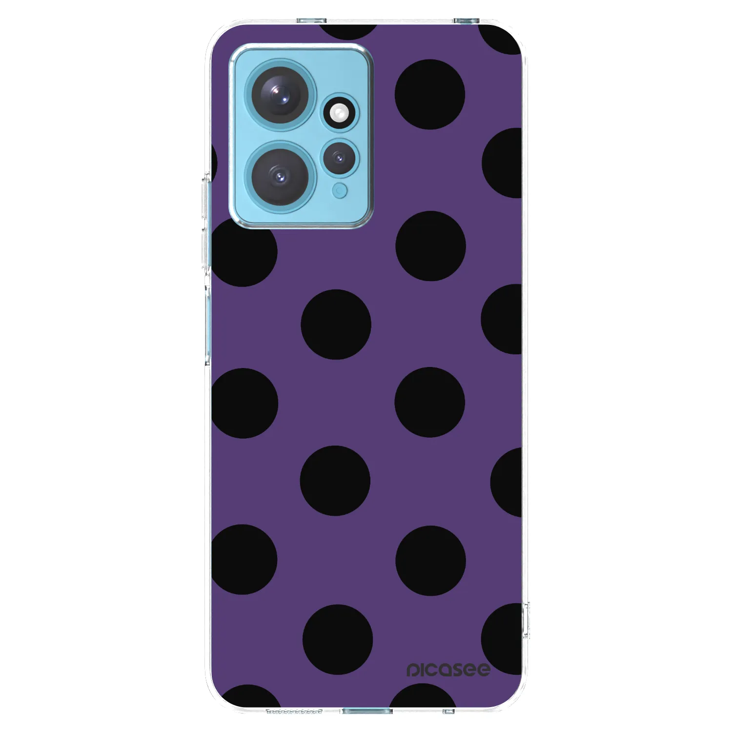 Picasee silikonski prozorni ovitek za Xiaomi Redmi Note 12 4G - Big flickers 2