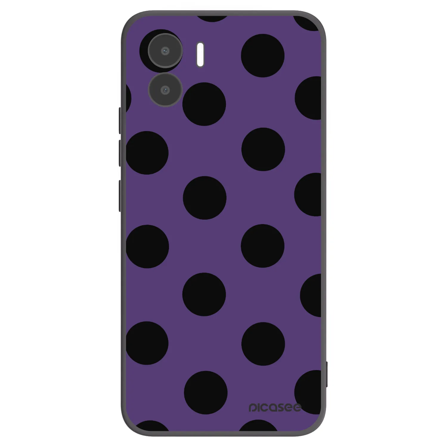 Picasee silikonski črni ovitek za Xiaomi Redmi A2 - Big flickers 2