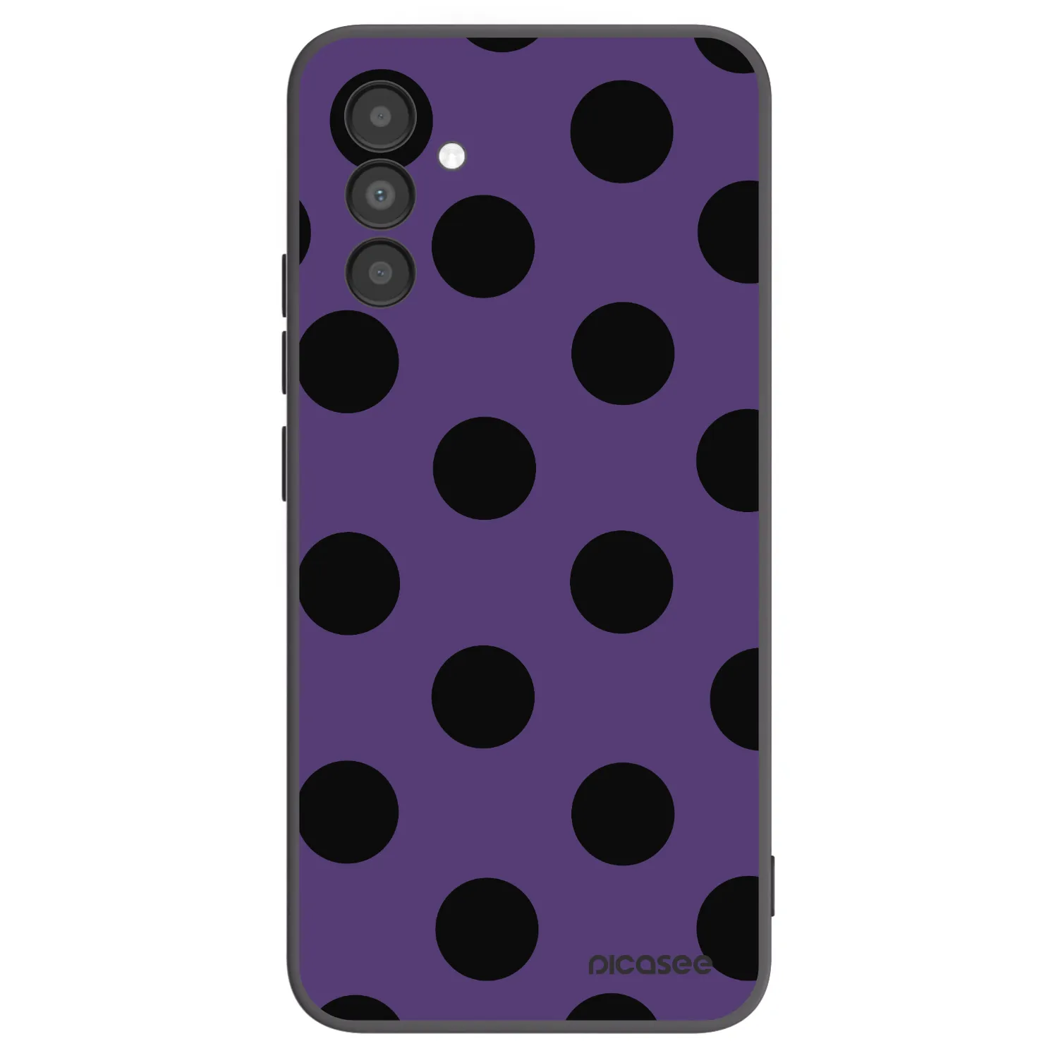 Picasee silikonski črni ovitek za Samsung Galaxy A04s A047F - Big flickers 2