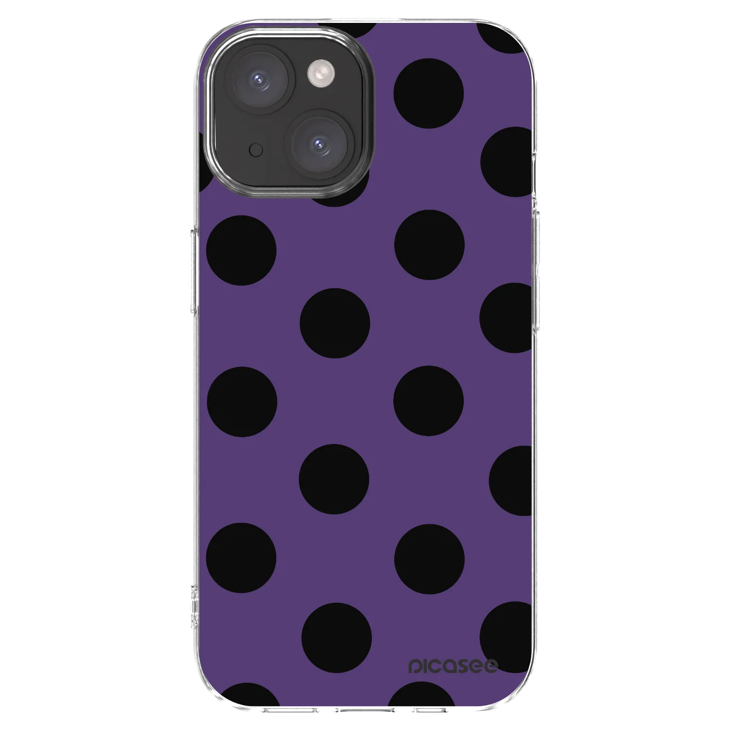 Picasee silikonski prozorni ovitek za Apple iPhone 15 - Big flickers 2
