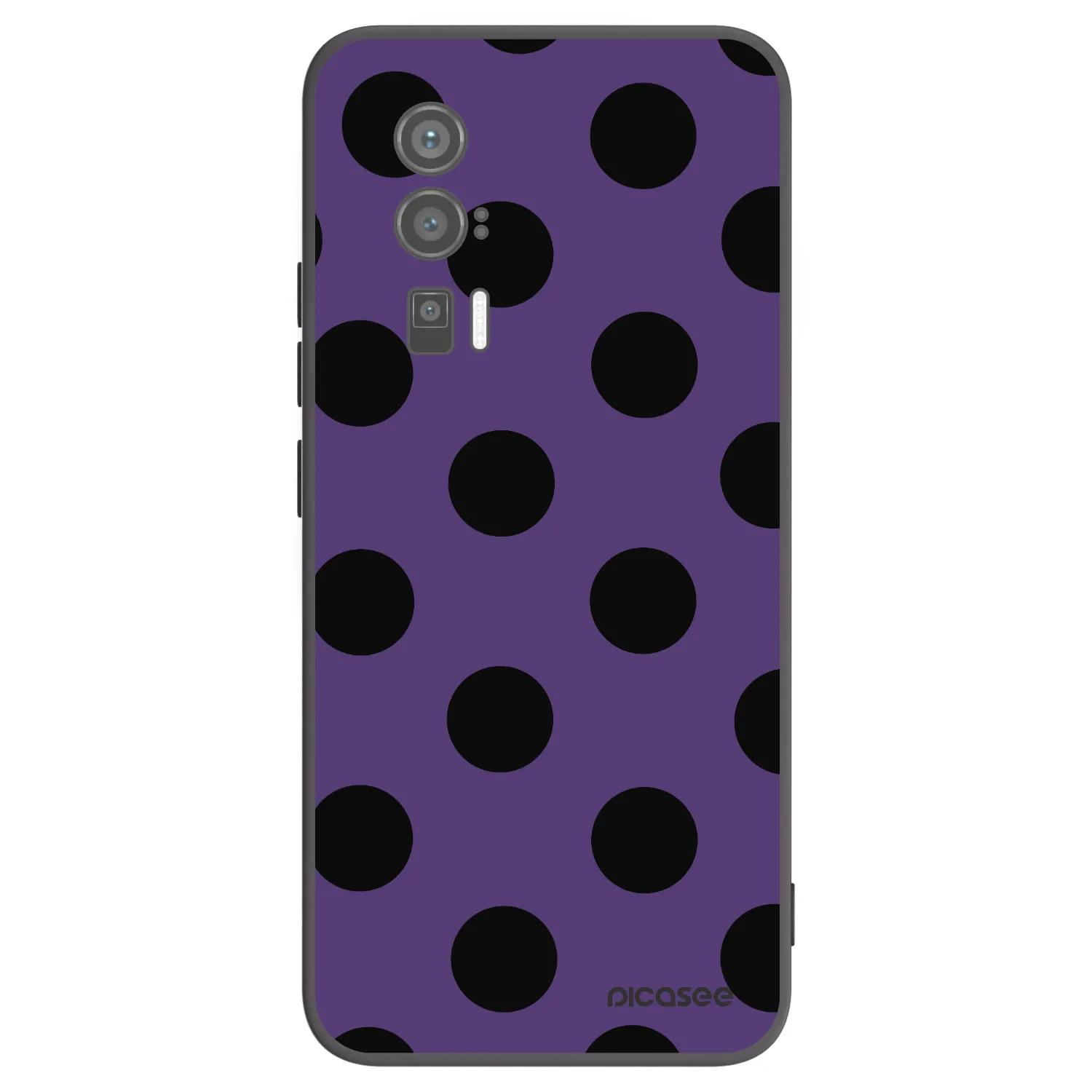 Picasee silikonski črni ovitek za Xiaomi Poco F5 Pro 5G - Big flickers 2