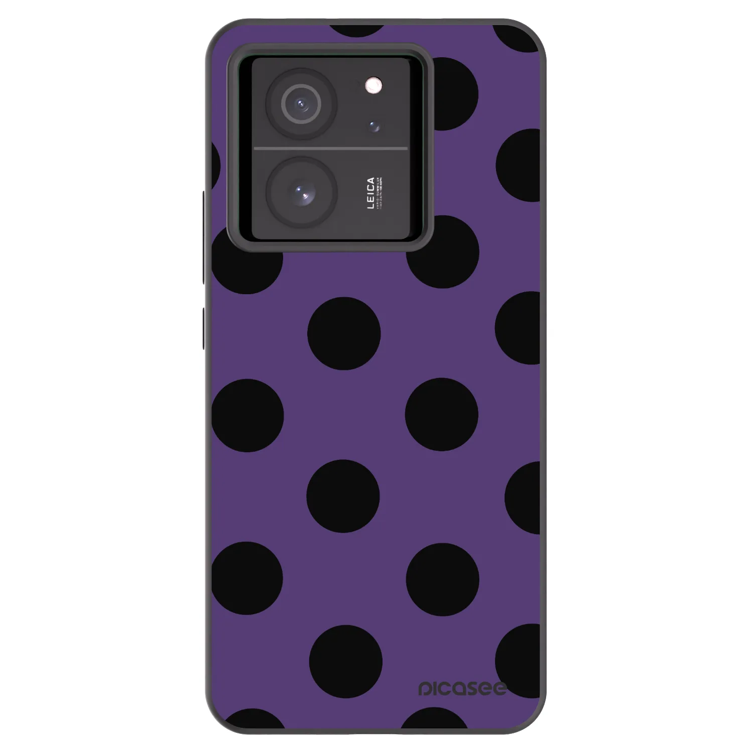 Picasee silikonski črni ovitek za Xiaomi 13T - Big flickers 2
