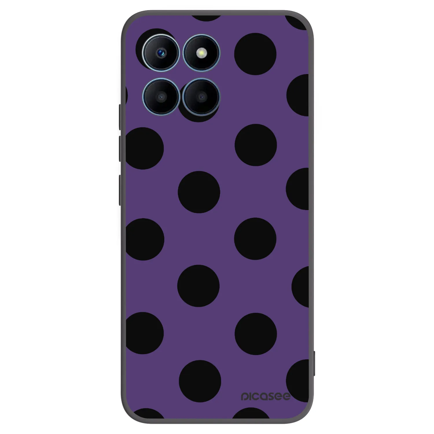 Picasee silikonski črni ovitek za Honor 70 Lite - Big flickers 2
