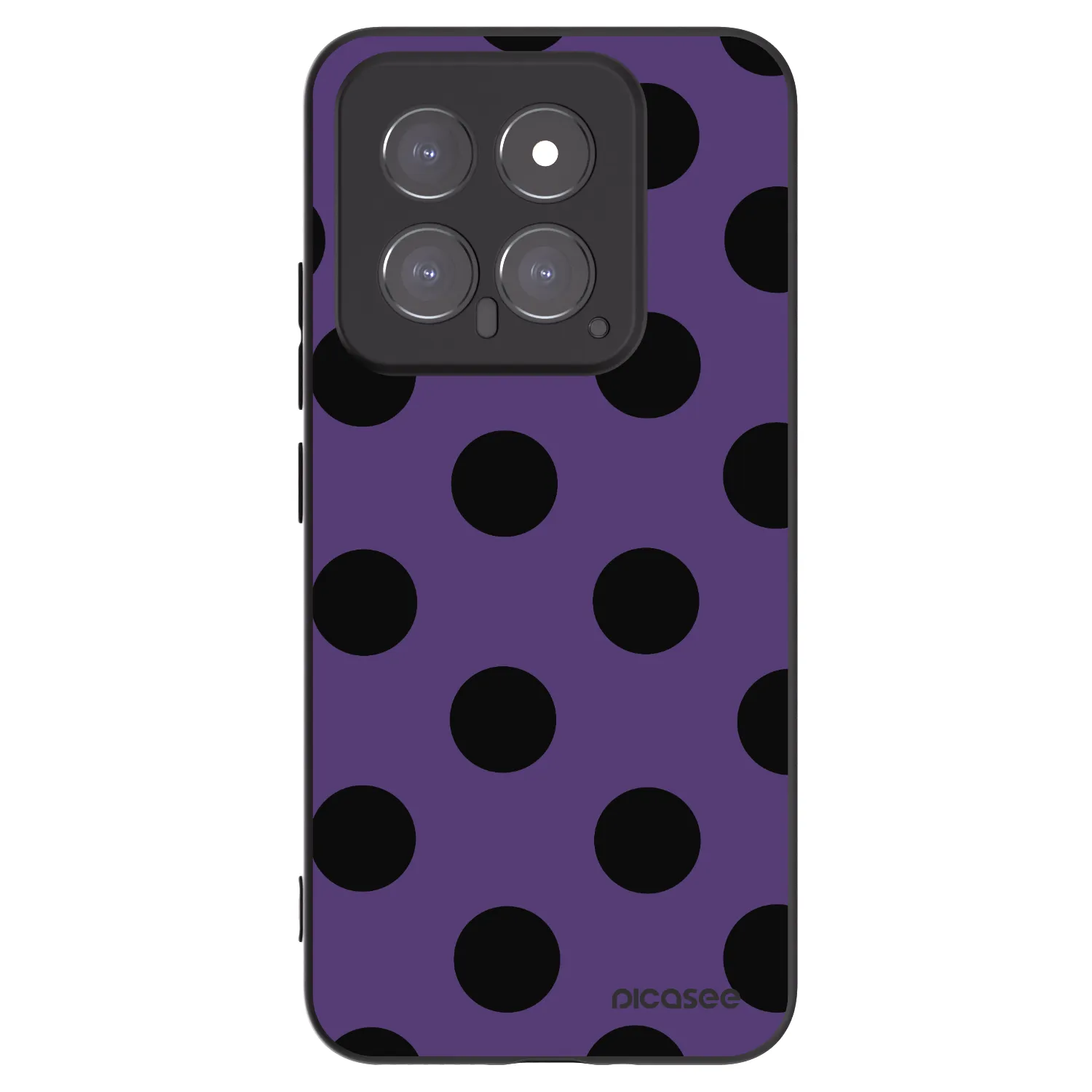 Picasee silikonski črni ovitek za Xiaomi 14 - Big flickers 2