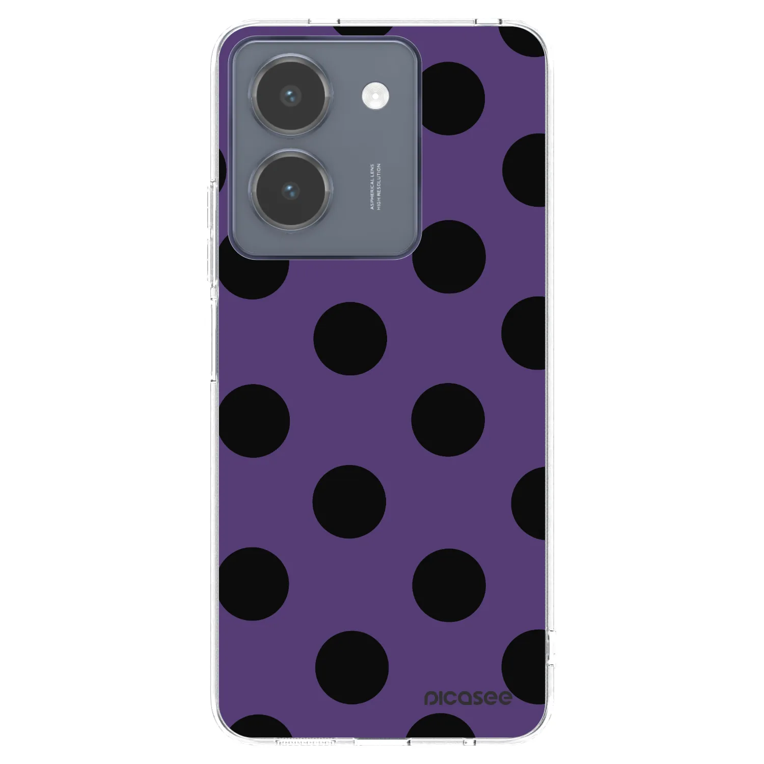 Picasee silikonski prozorni ovitek za Vivo Y36 4G - Big flickers 2