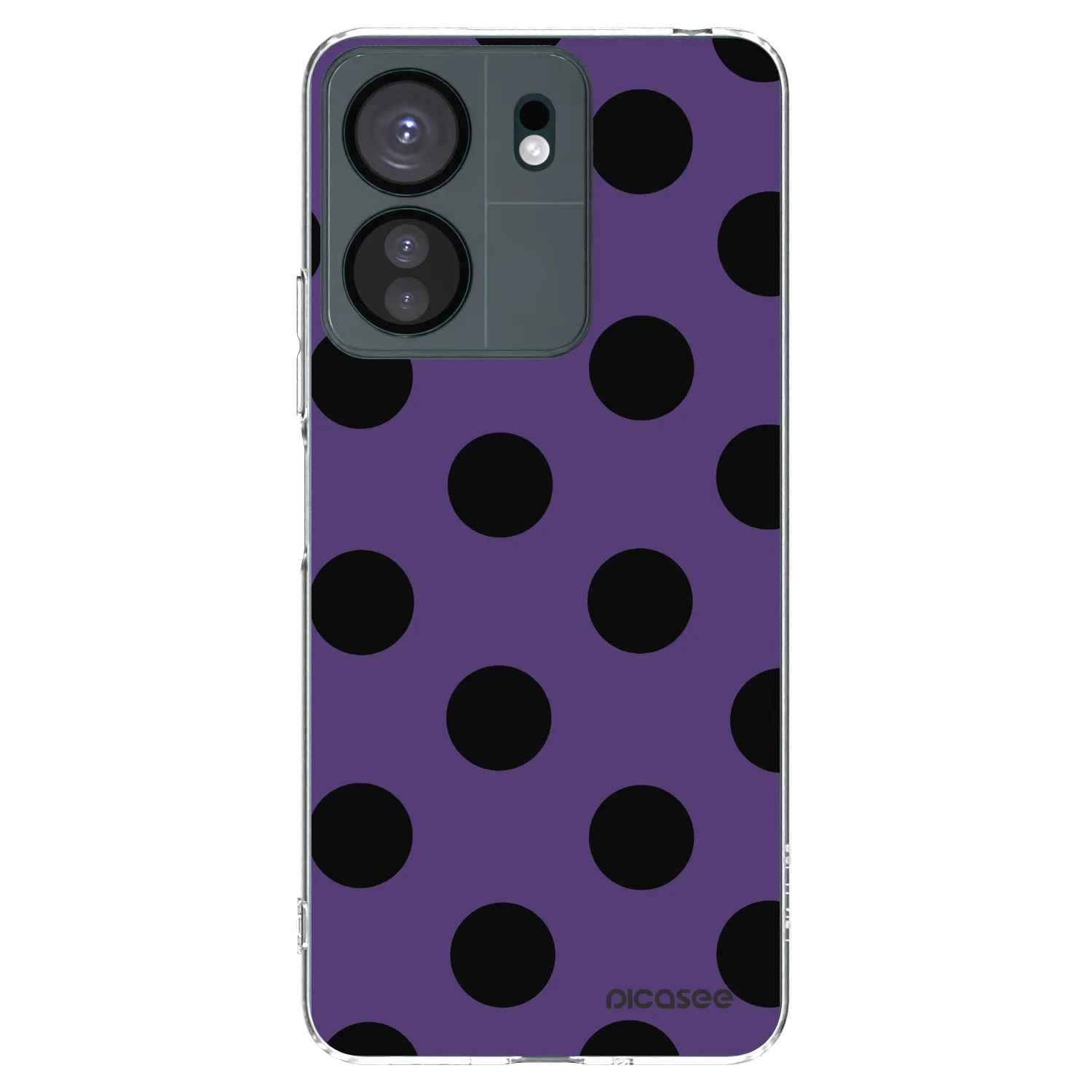 Picasee silikonski prozorni ovitek za Xiaomi Redmi 13C 4G - Big flickers 2