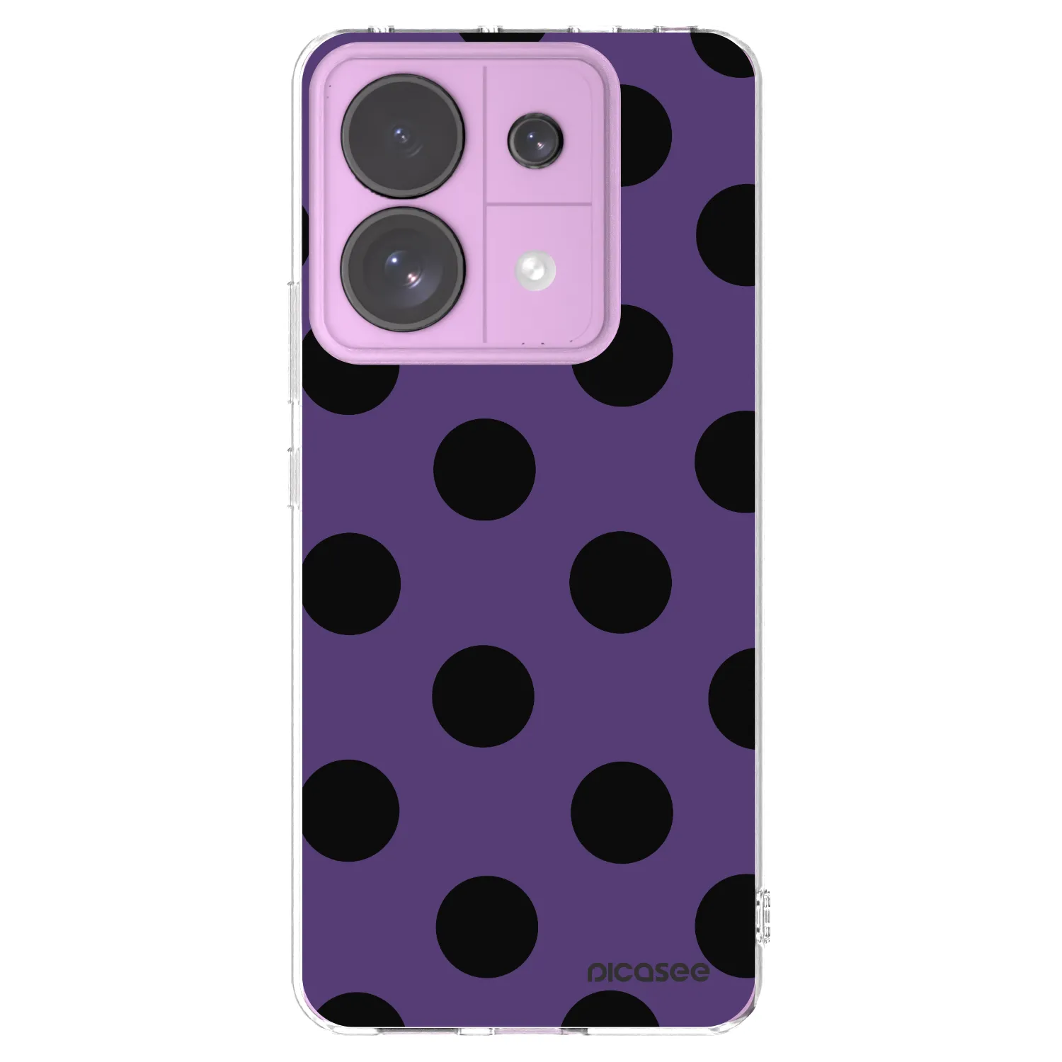 Picasee silikonski prozorni ovitek za Xiaomi Redmi Note 13 Pro 5G - Big flickers 2