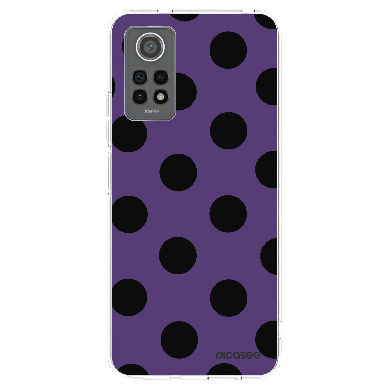 Picasee silikonski prozorni ovitek za Xiaomi Redmi Note 12 Pro 4G - Big flickers 2