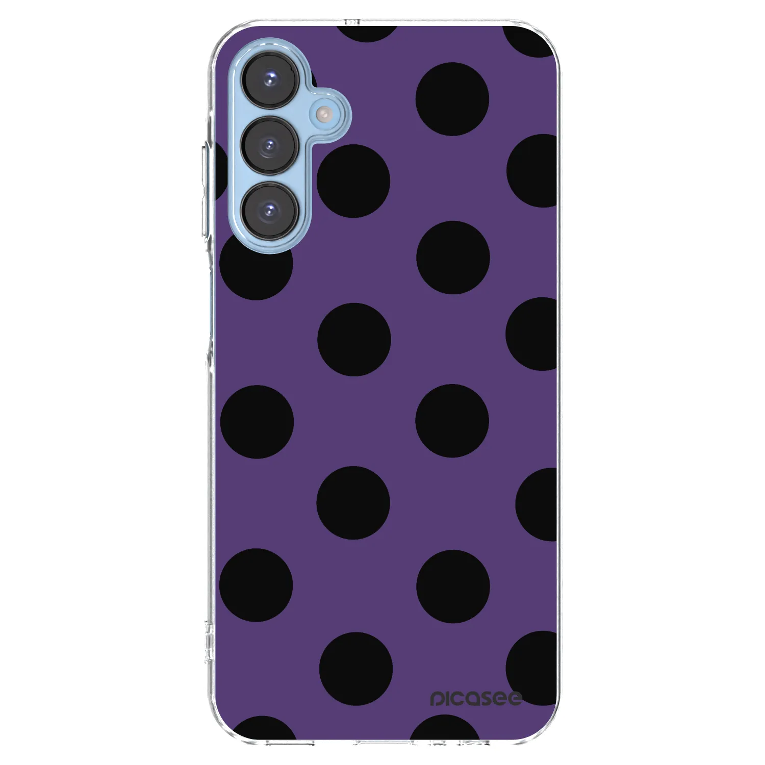 Picasee silikonski prozorni ovitek za Samsung Galaxy A15 A156B 5G - Big flickers 2