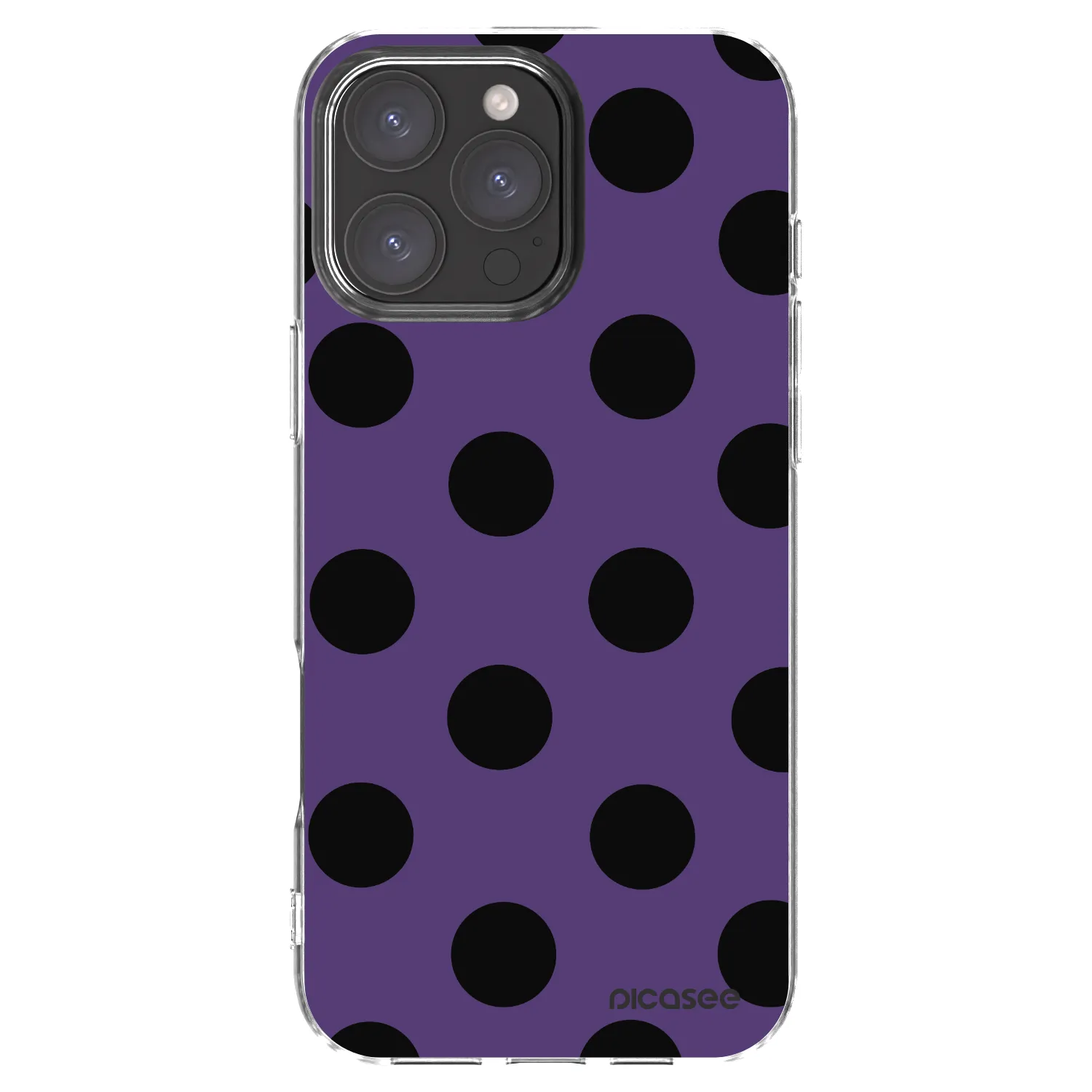 Picasee silikonski prozorni ovitek za Apple iPhone 16 Pro Max - Big flickers 2