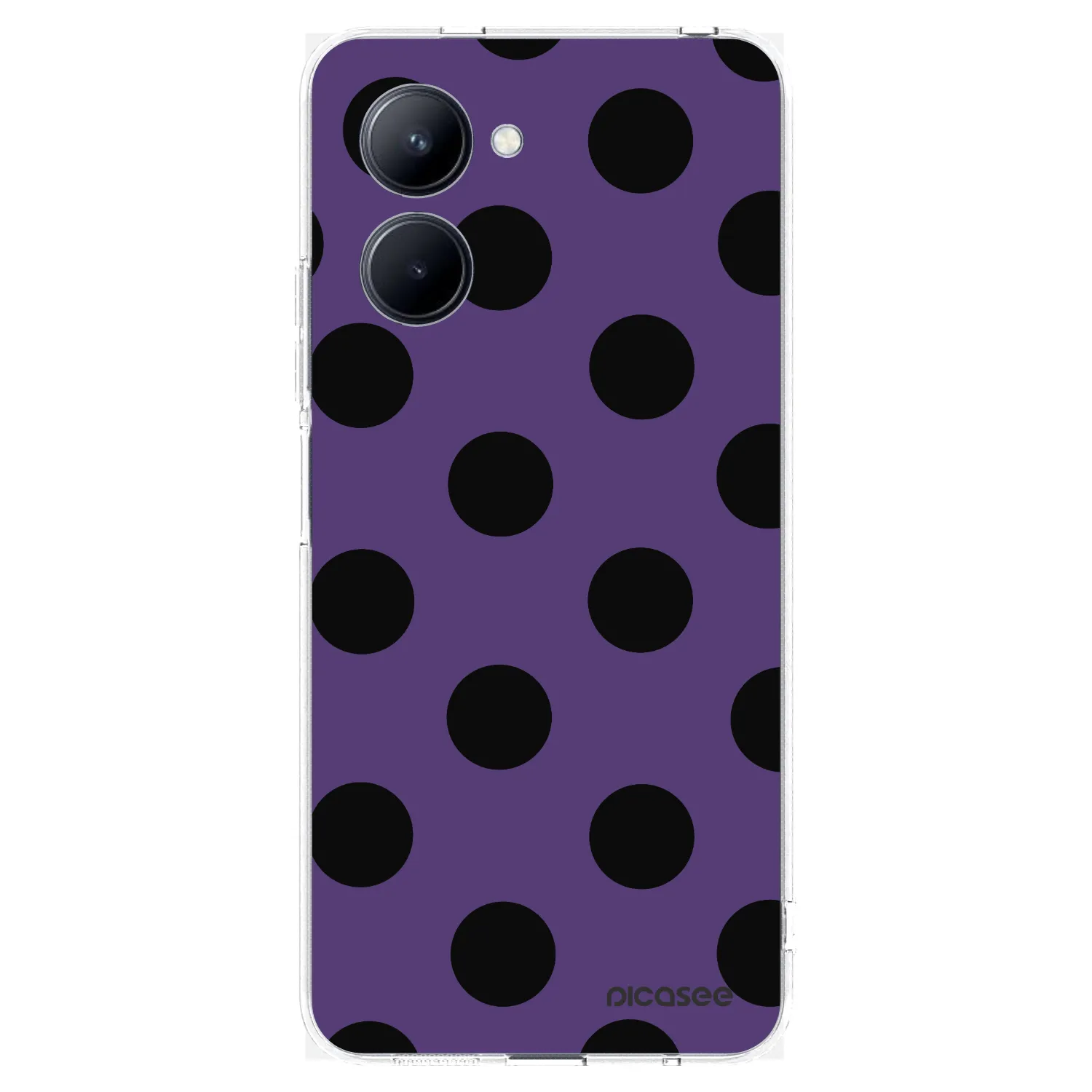 Picasee silikonski prozorni ovitek za Realme C33 (2023) - Big flickers 2