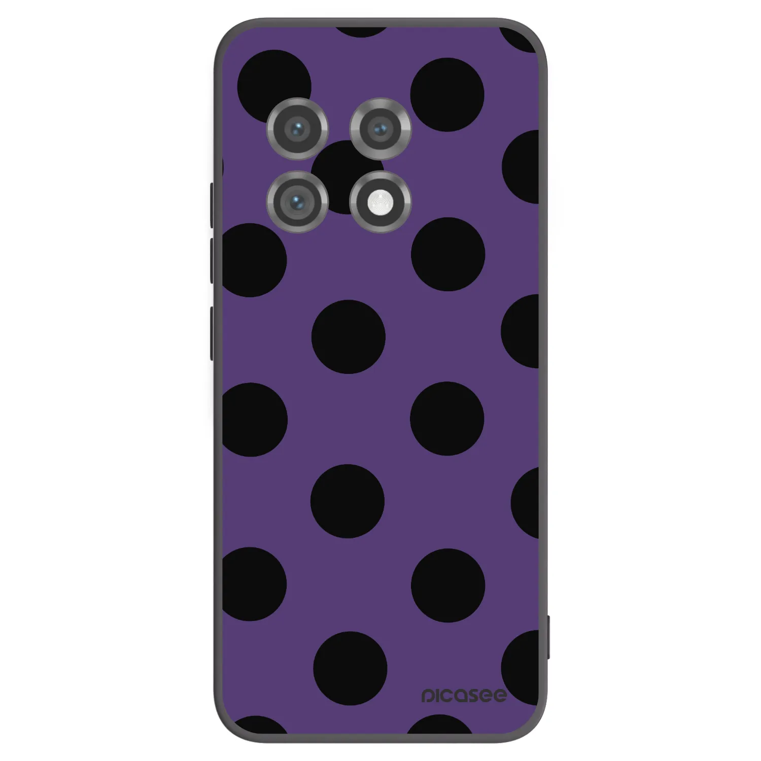 Picasee silikonski črni ovitek za OnePlus 11 5G - Big flickers 2