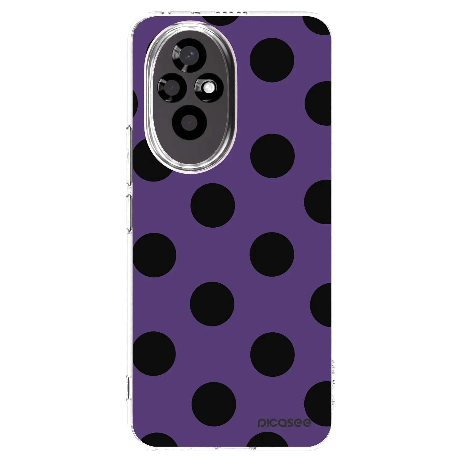 Picasee silikonski prozorni ovitek za Honor 200 Pro 5G - Big flickers 2