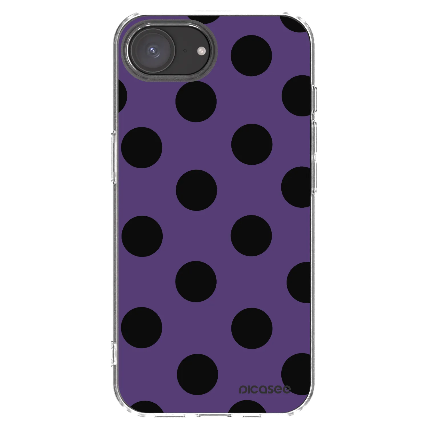 Picasee silikonski prozorni ovitek za Apple iPhone 16e - Big flickers 2