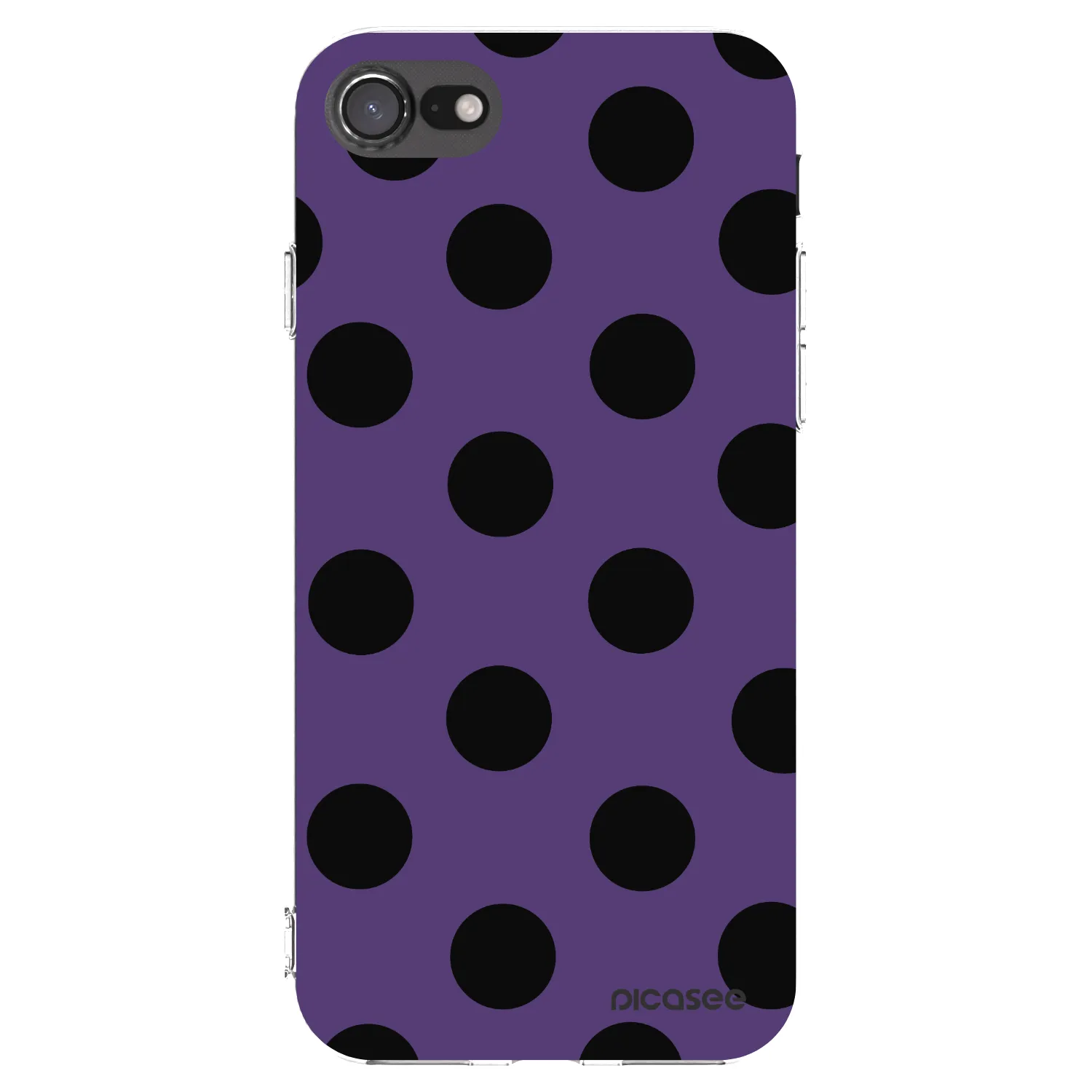 Picasee silikonski prozorni ovitek za Apple iPhone 7 - Big flickers 2