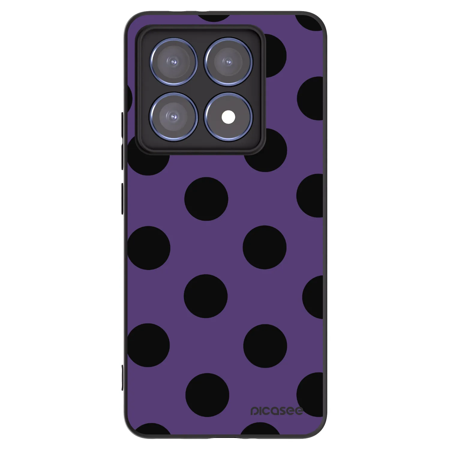 Picasee silikonski črni ovitek za Xiaomi 14T Pro - Big flickers 2