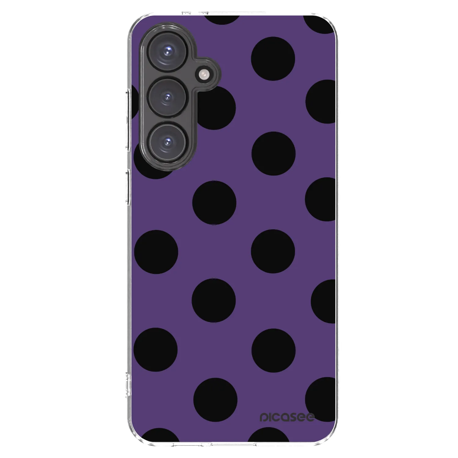 Picasee silikonski prozorni ovitek za Samsung Galaxy S24 FE S721B - Big flickers 2