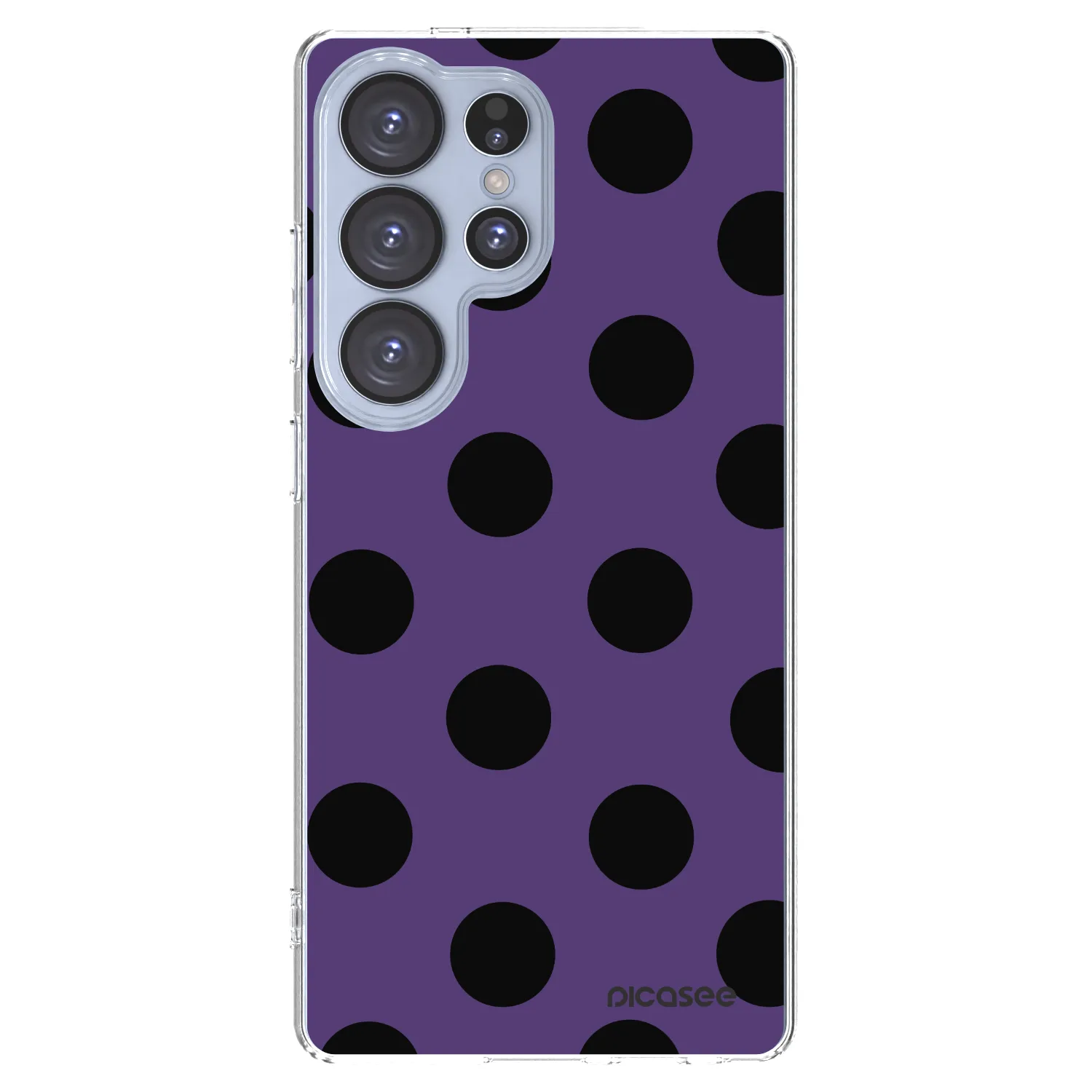 Picasee silikonski prozorni ovitek za Samsung Galaxy S25 Ultra 5G - Big flickers 2
