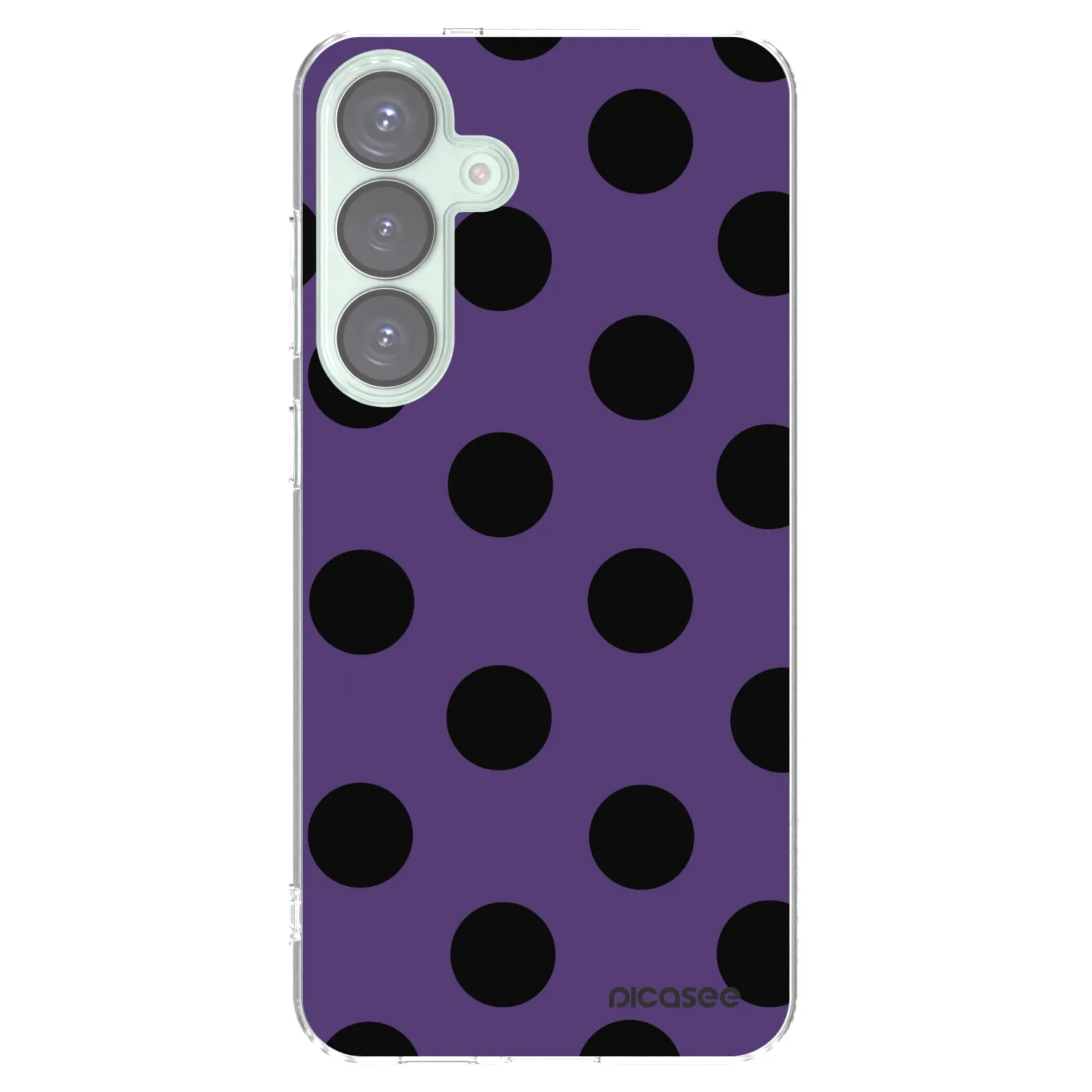 Picasee silikonski prozorni ovitek za Samsung Galaxy S25+ 5G - Big flickers 2