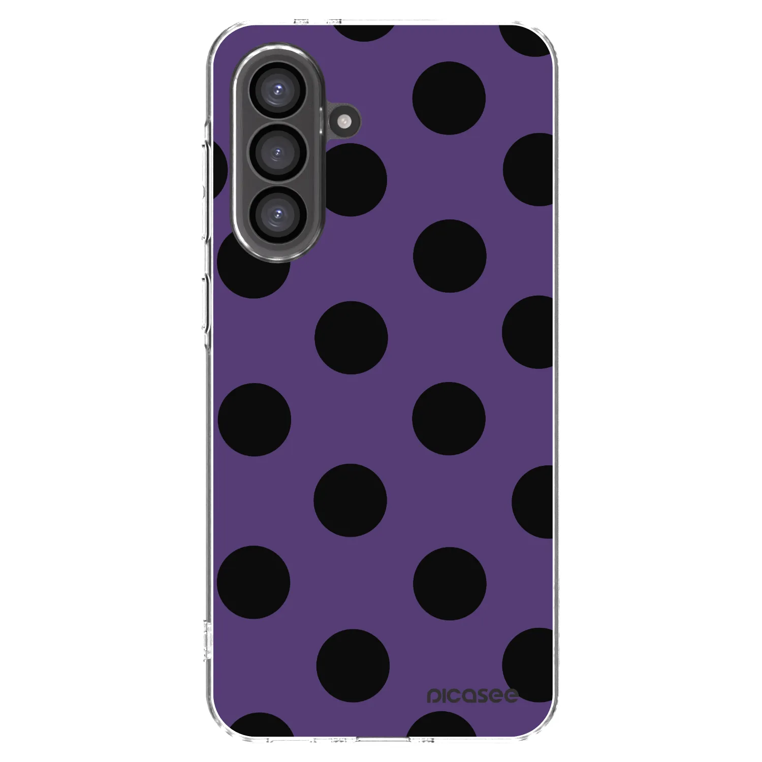Picasee silikonski prozorni ovitek za Samsung Galaxy A56 5G A566B - Big flickers 2