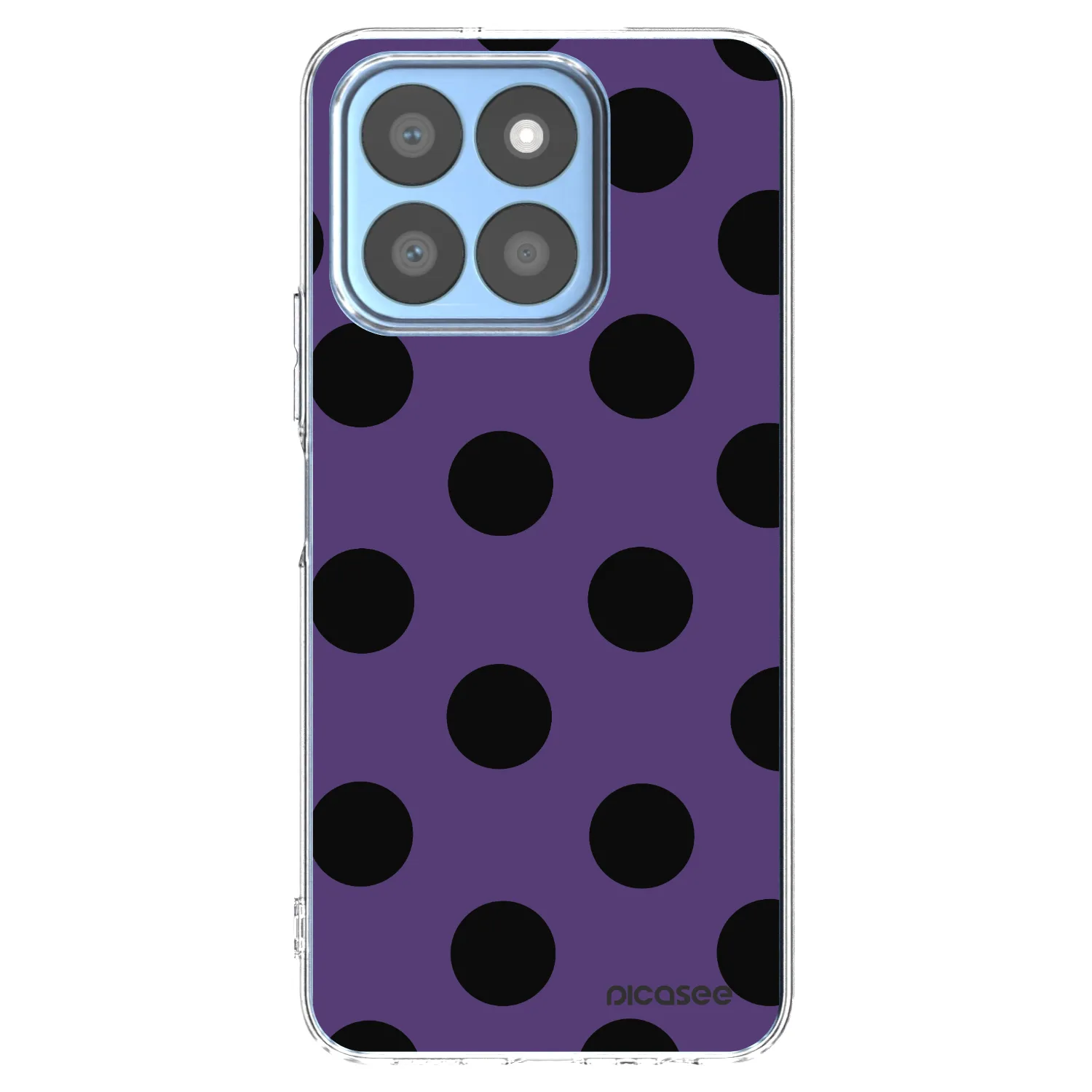 Picasee silikonski prozorni ovitek za Honor X8c - Big flickers 2