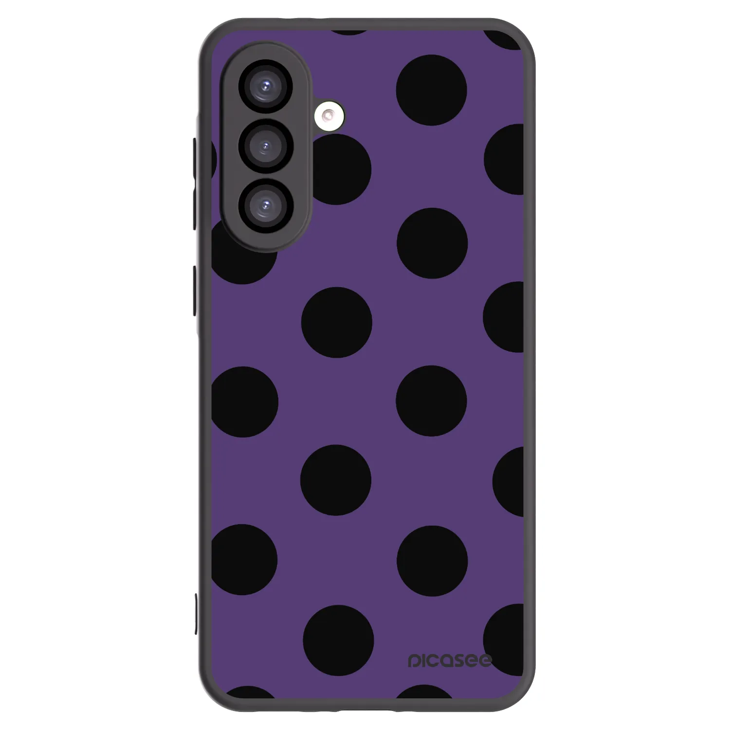 Picasee silikonski črni ovitek za Samsung Galaxy A26 5G A266B - Big flickers 2