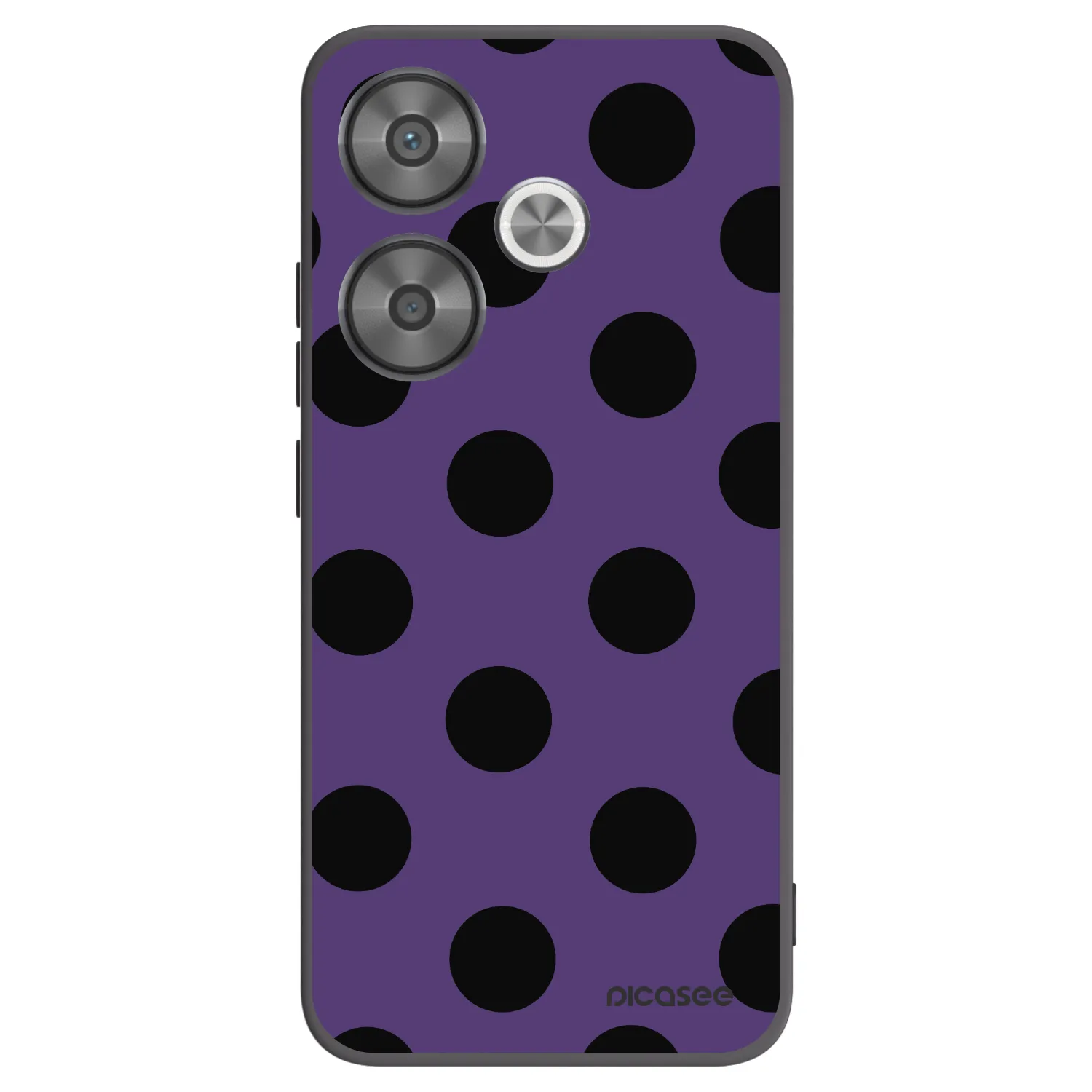 Picasee silikonski črni ovitek za Xiaomi Poco F6 - Big flickers 2