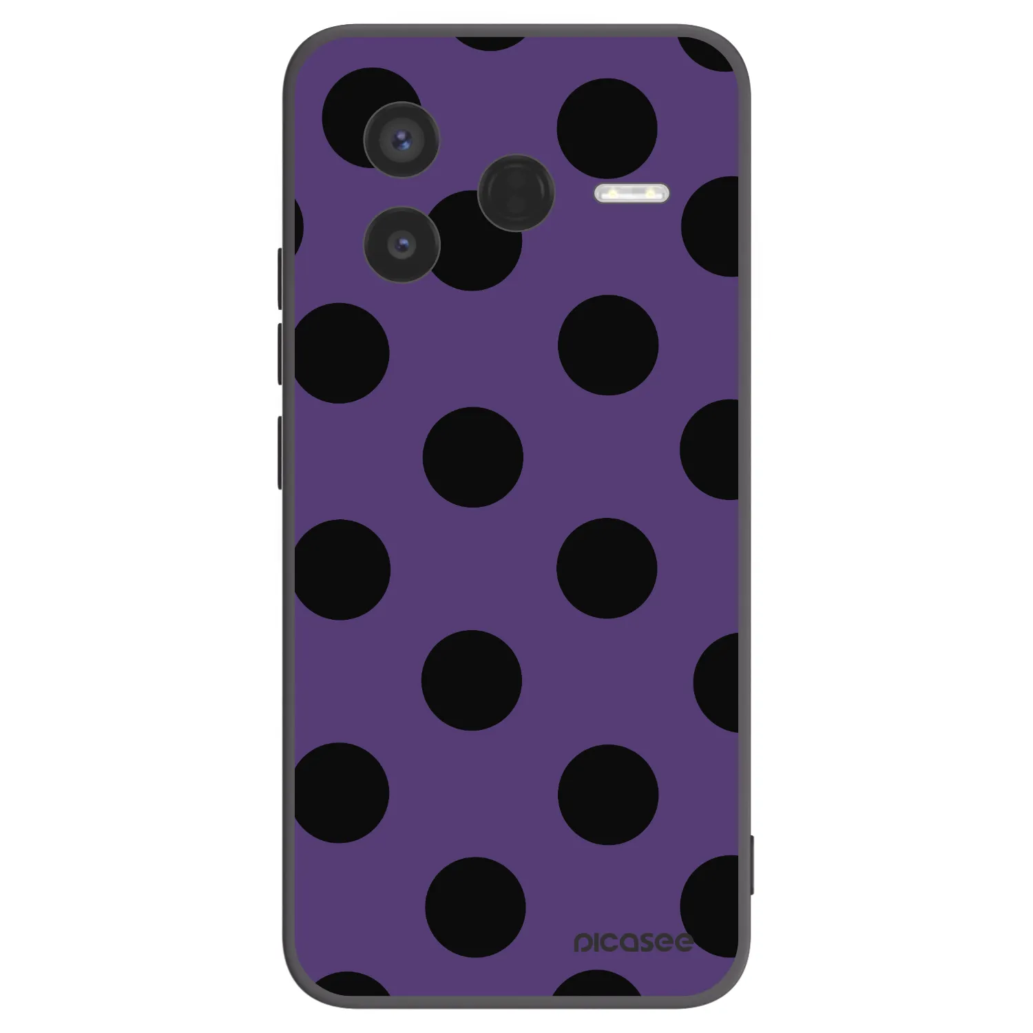 Picasee silikonski črni ovitek za Xiaomi Poco F7 Pro 5G - Big flickers 2