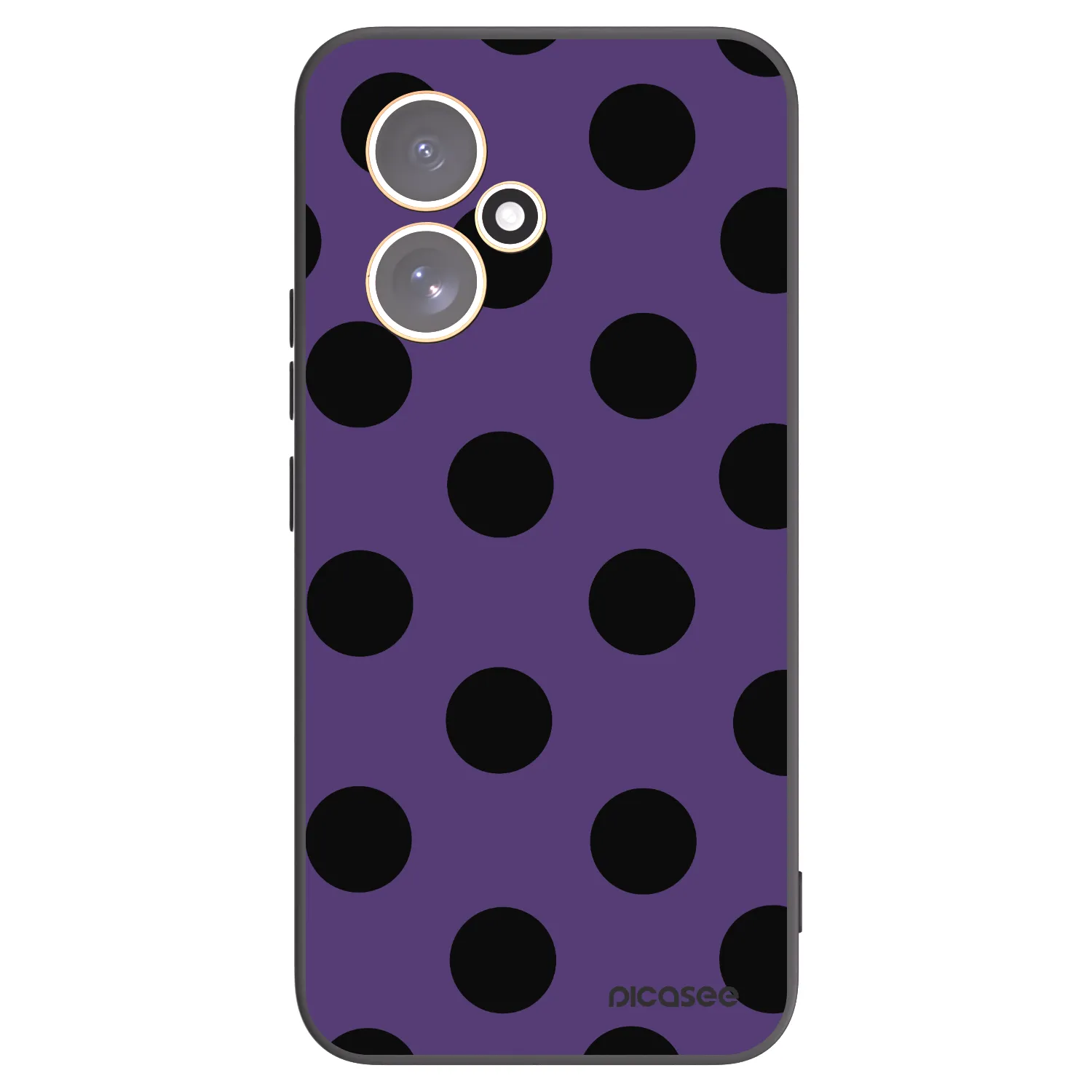 Picasee silikonski črni ovitek za Honor 400 5G - Big flickers 2