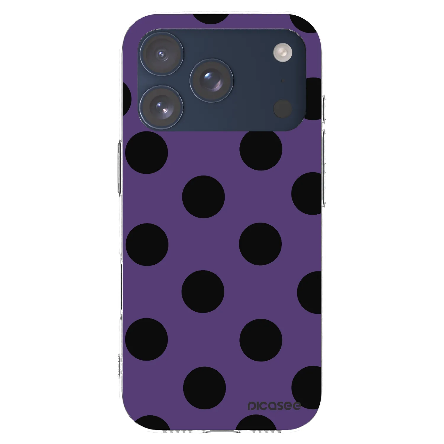 Picasee silikonski prozorni ovitek za Apple iPhone 17 Pro - Big flickers 2