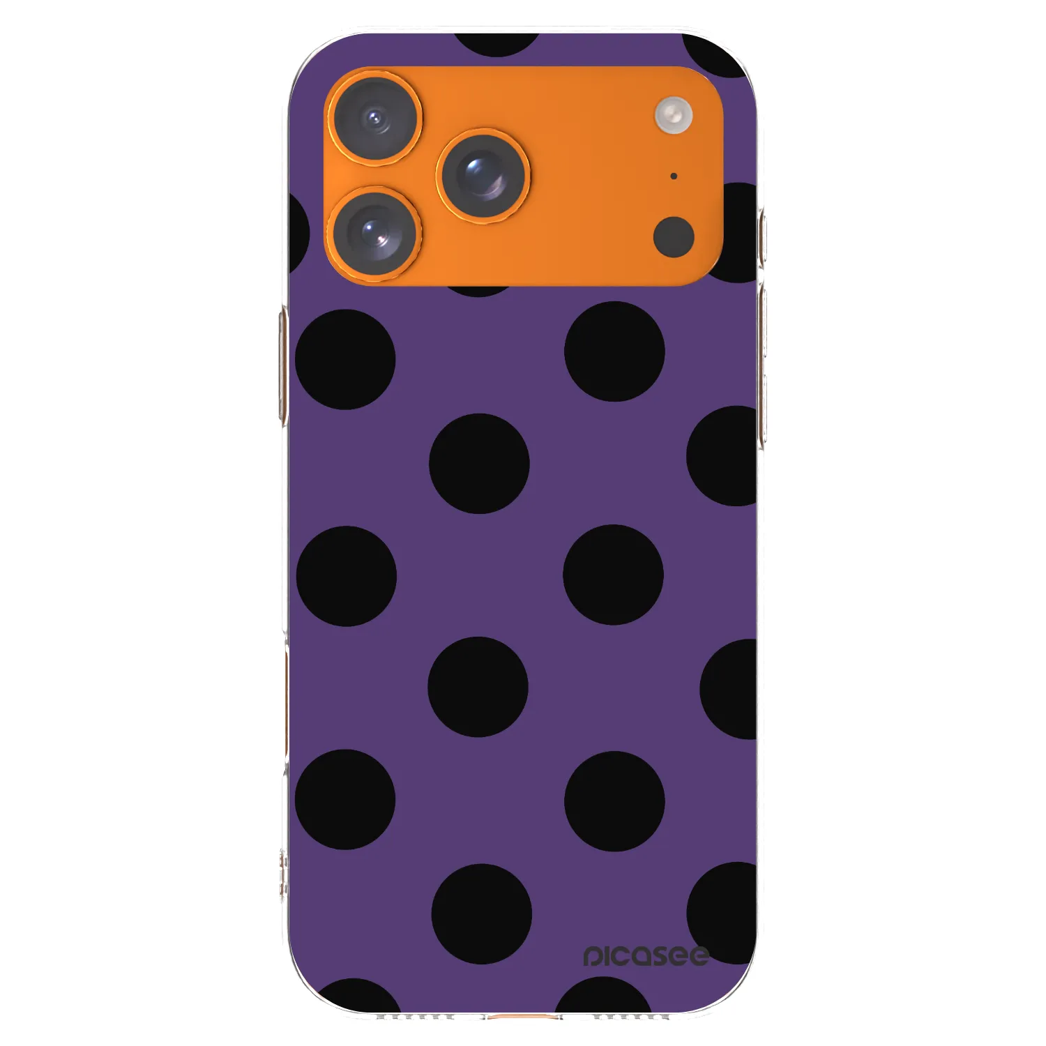 Picasee silikonski prozorni ovitek za Apple iPhone 17 Pro Max - Big flickers 2