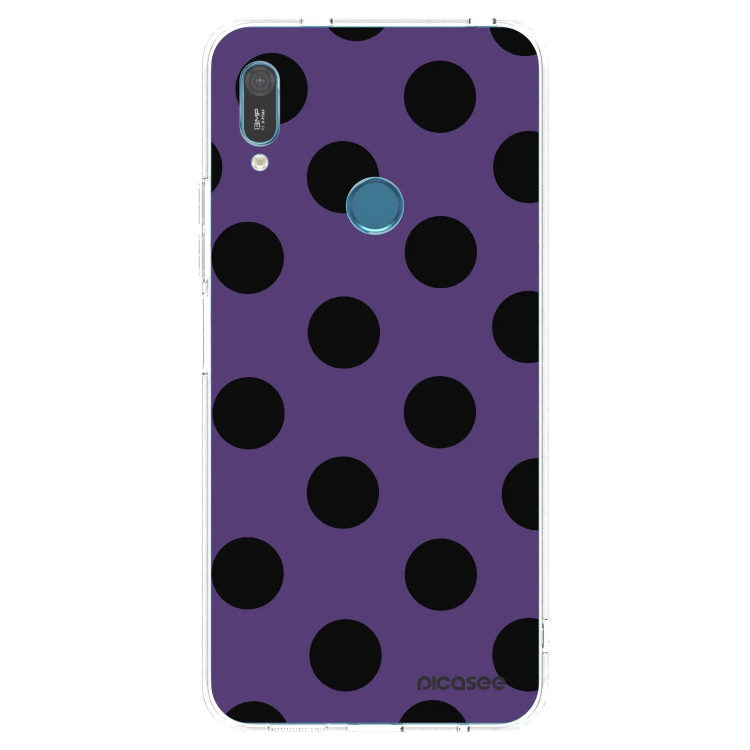 Picasee silikonski prozorni ovitek za Huawei Y6 2019 - Big flickers 2