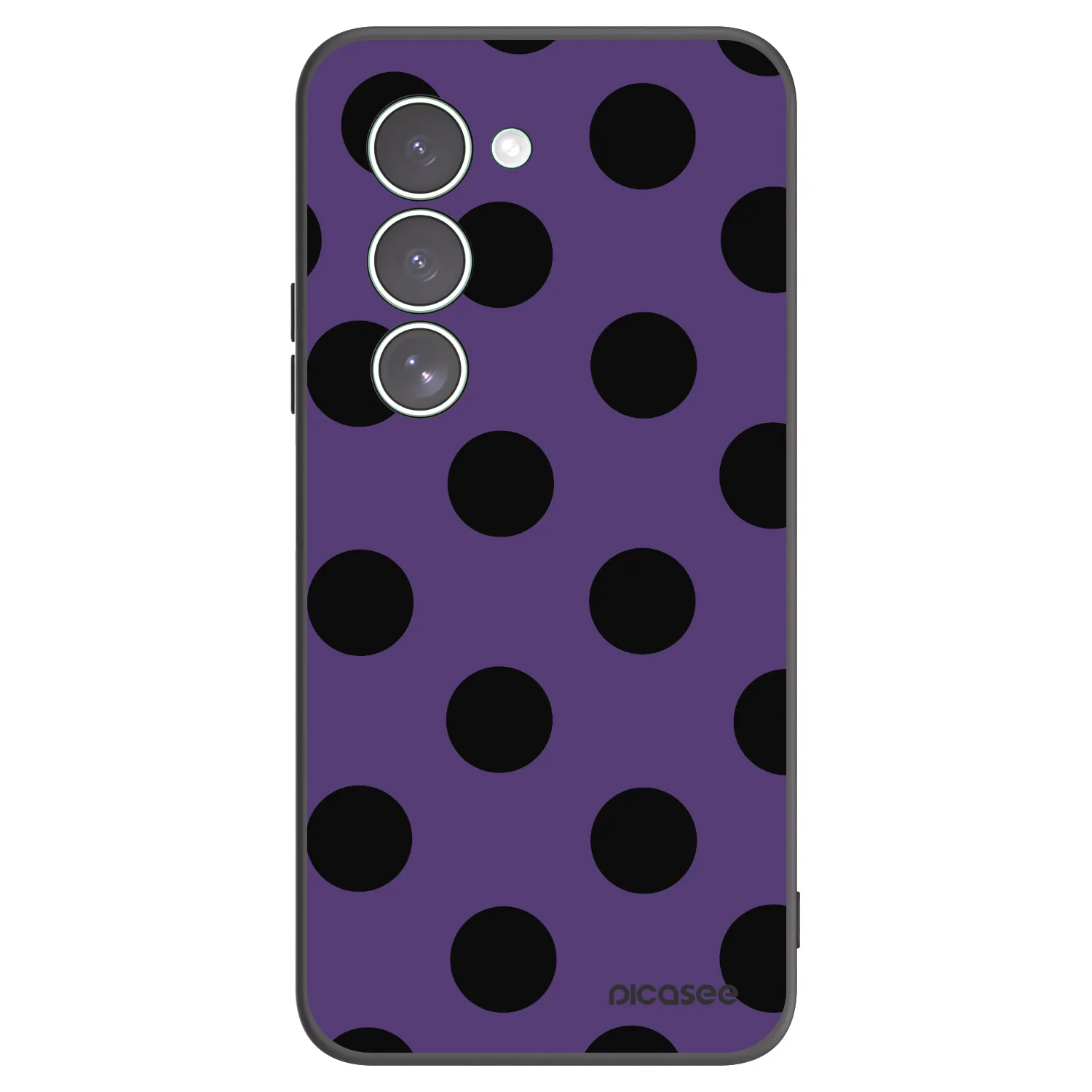 Picasee silikonski črni ovitek za Xiaomi Redmi 15 5G - Big flickers 2