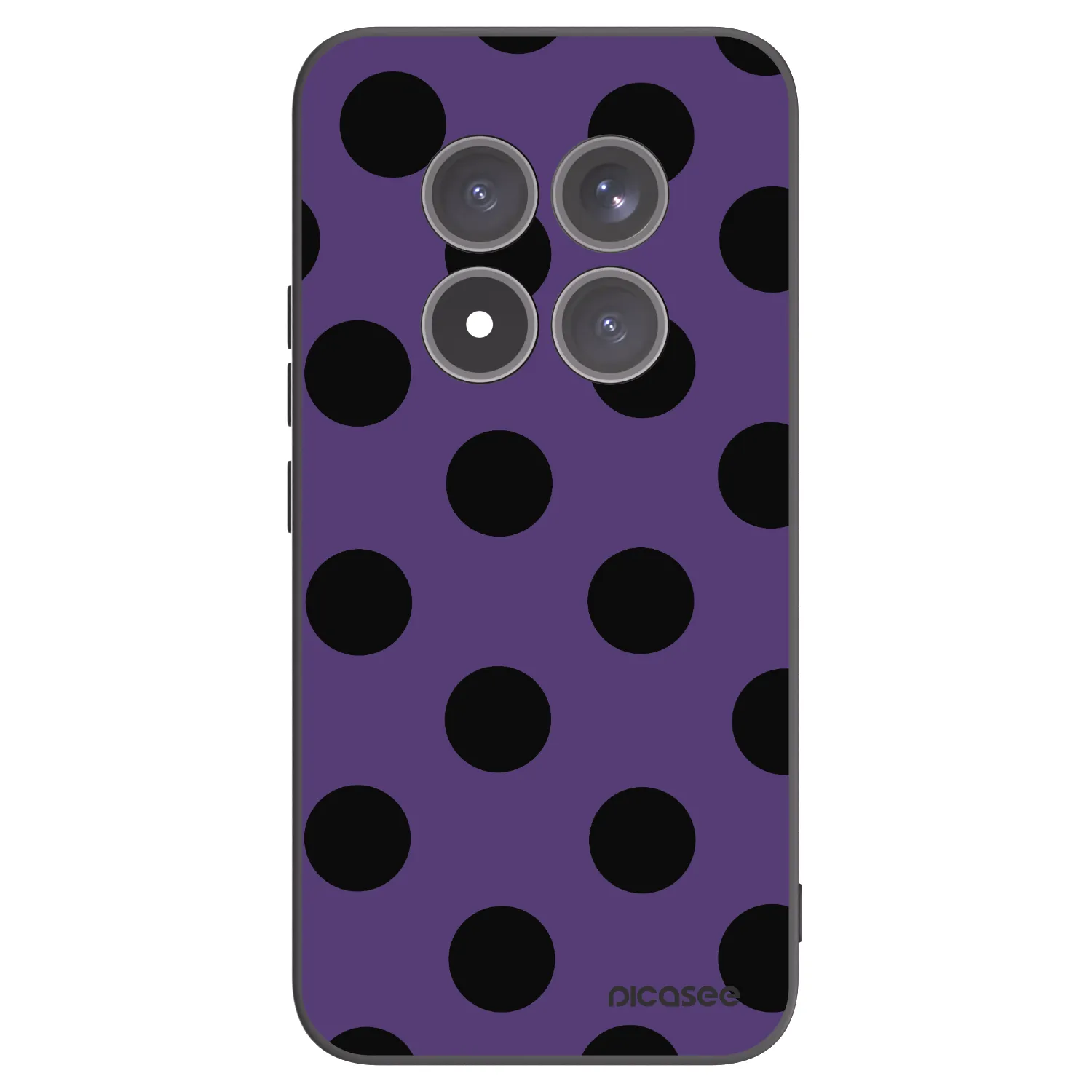 Picasee silikonski črni ovitek za Xiaomi Redmi Note 15 Pro+ - Big flickers 2